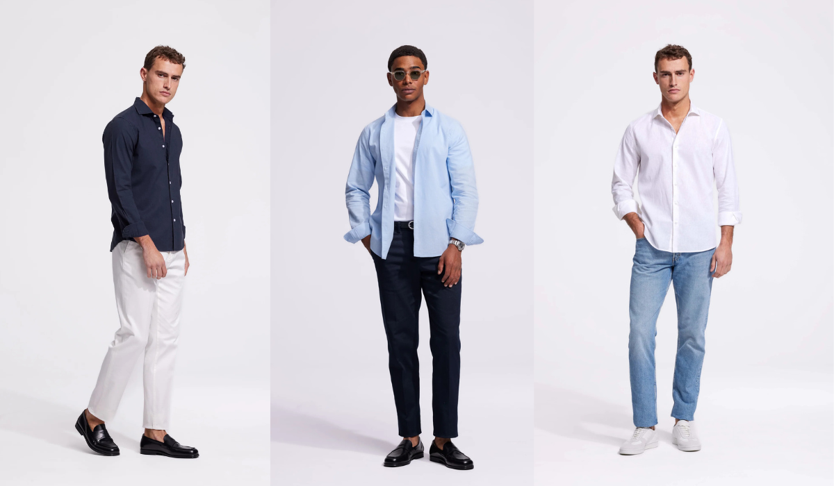 NØLSON’s Upgraded Linen Shirt Collection