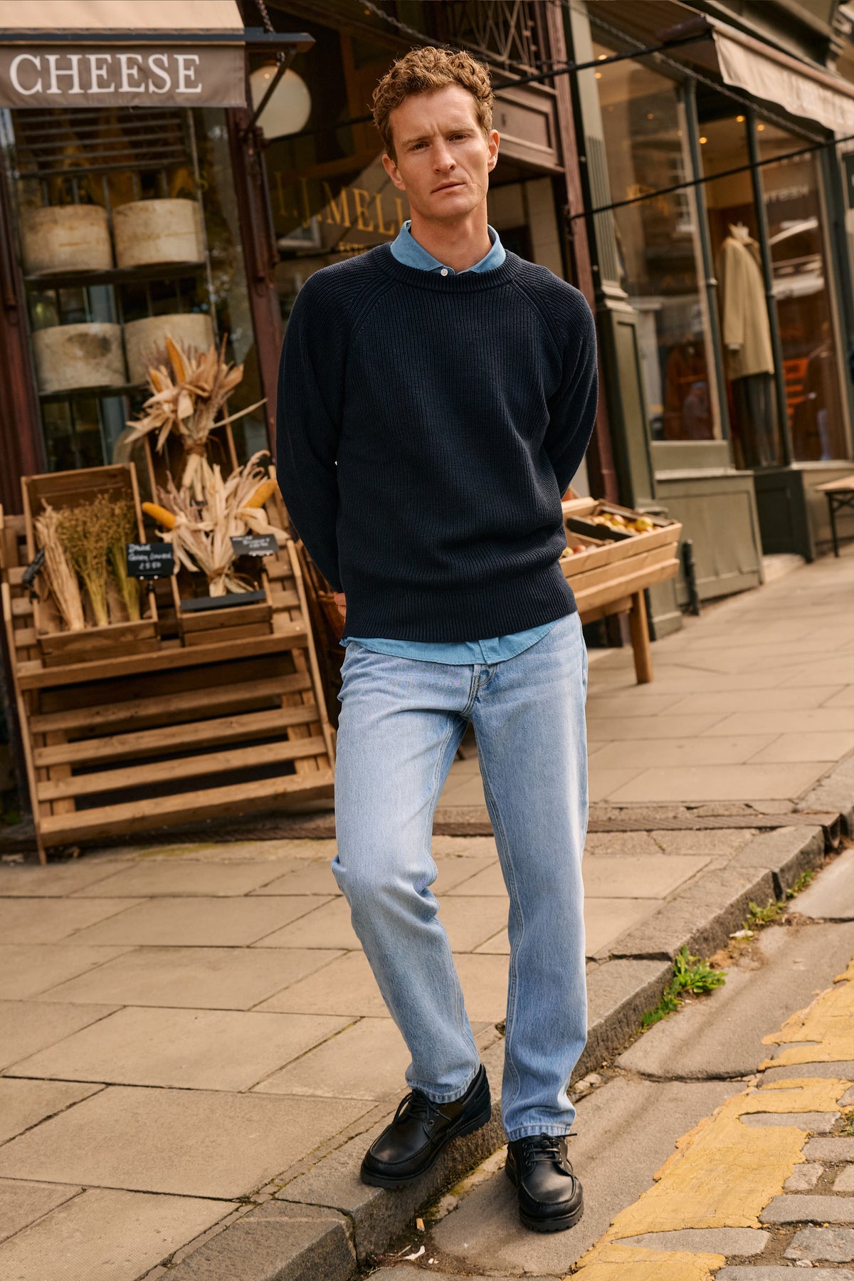 Rib Crew - Dark Blue