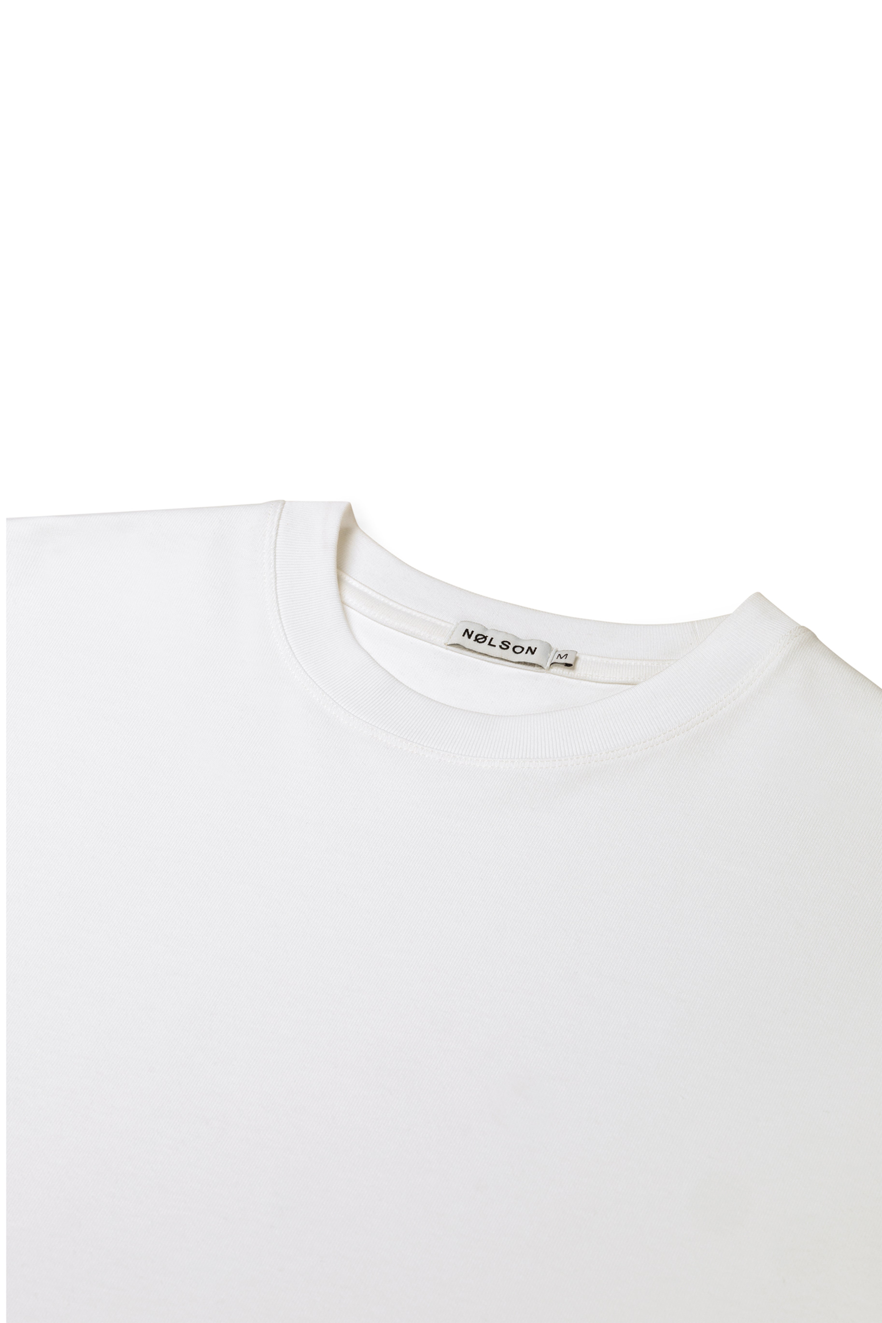 Schweres T-Shirt Weiß