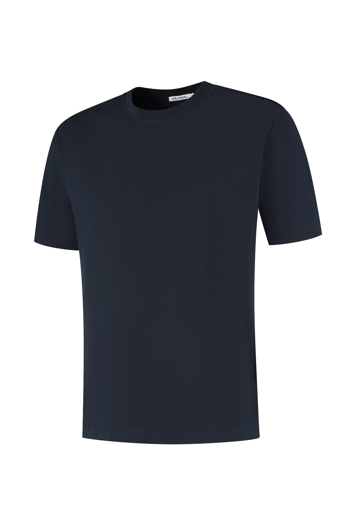 Schweres T-Shirt Dunkelblau