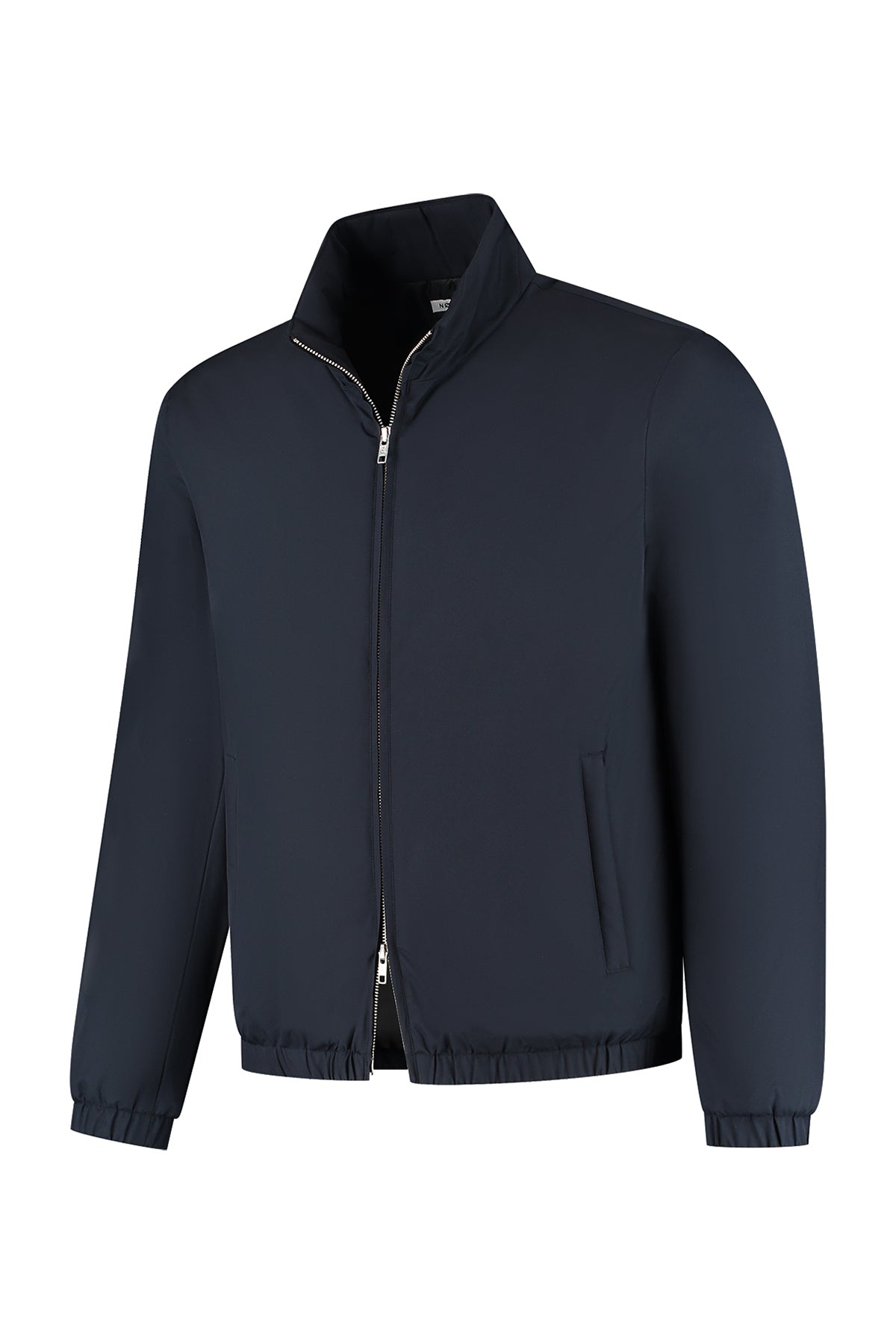 Gewatteerde jas donkerblauw