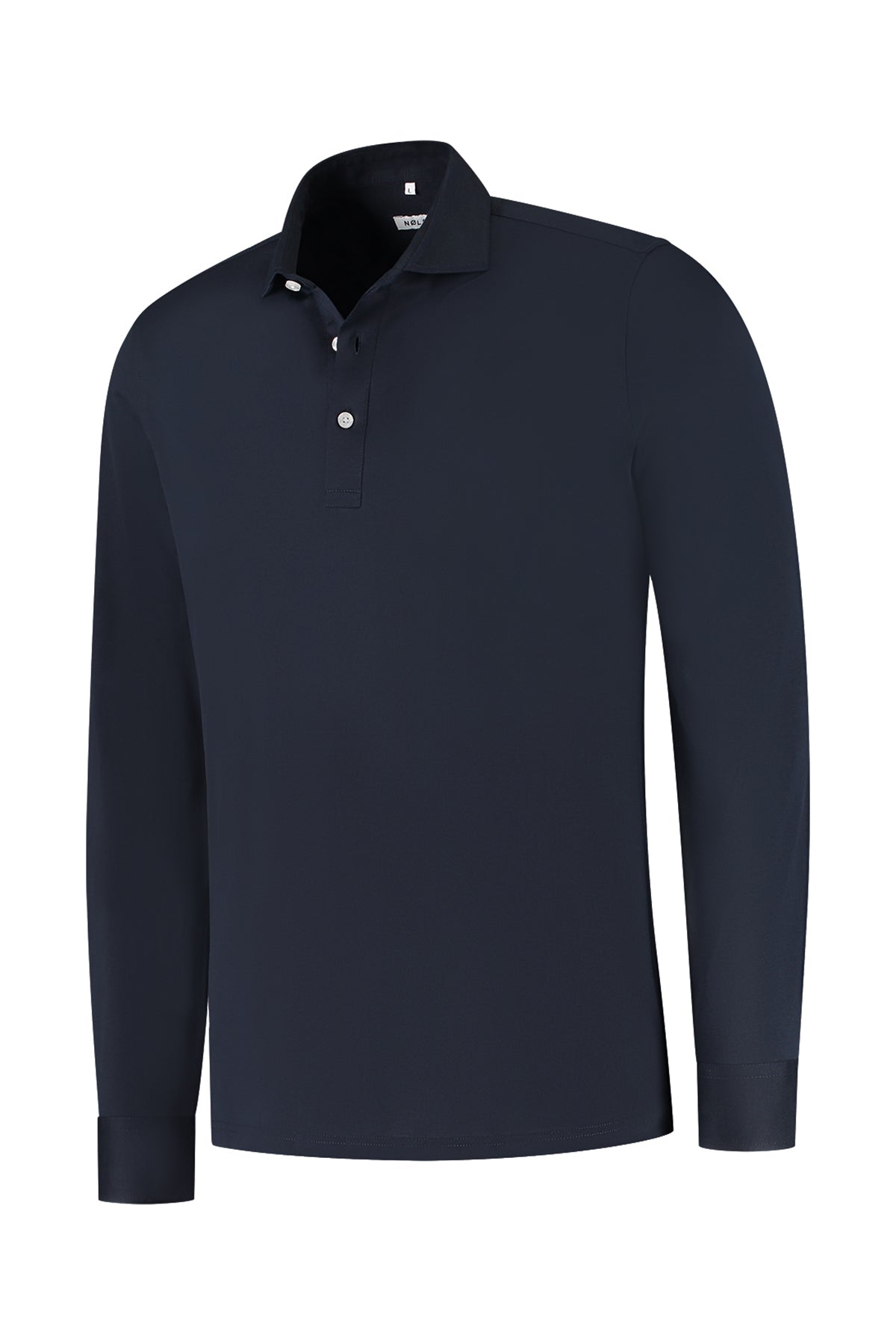 Dunkelblaues Poloshirt