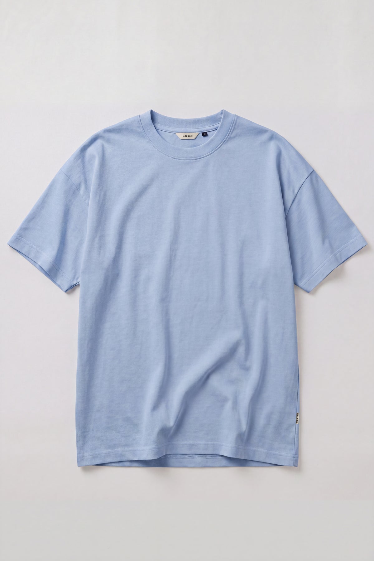 Zwaargewicht T-shirt - Lichtblauw