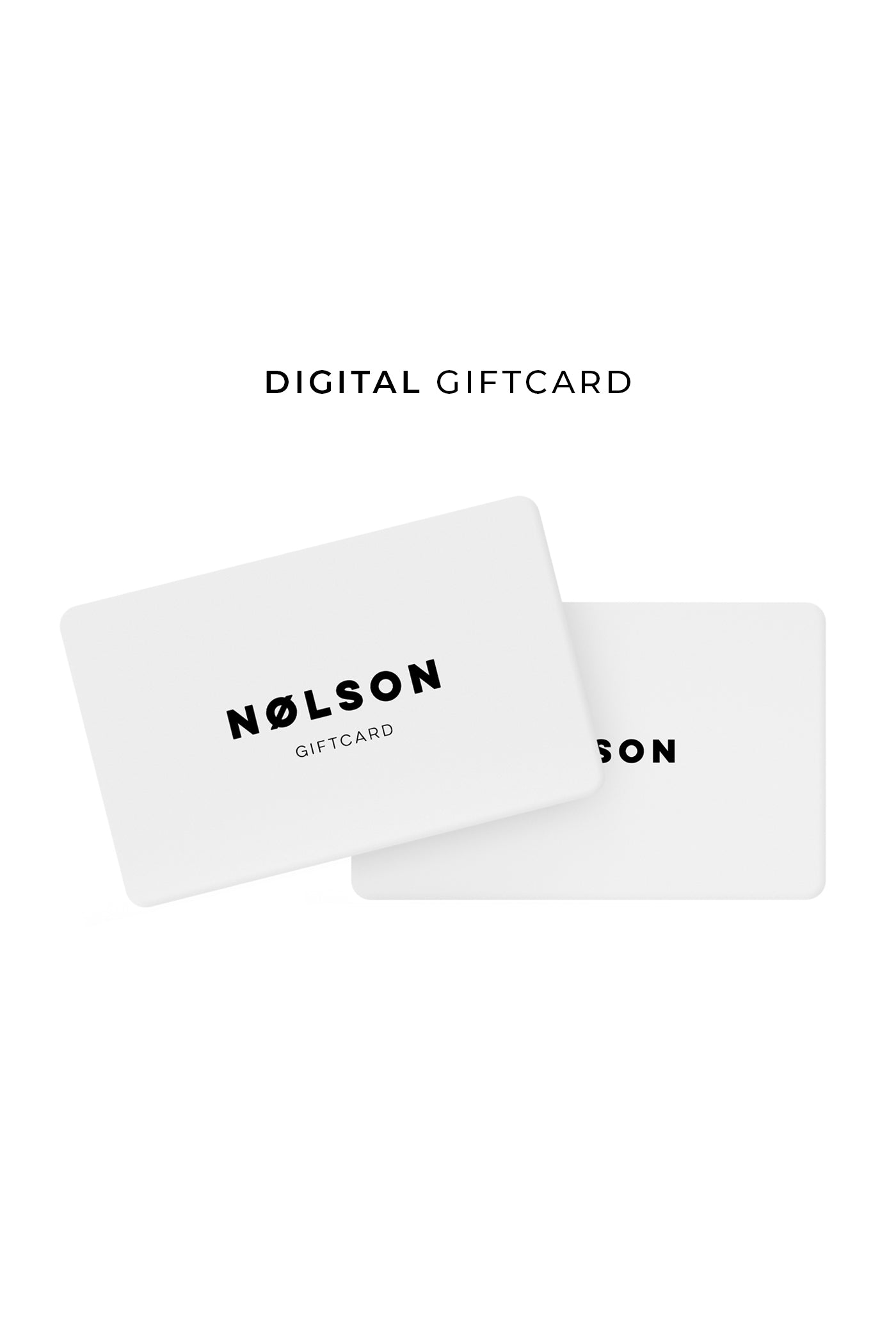 NØLSON Gift Card (Digital)