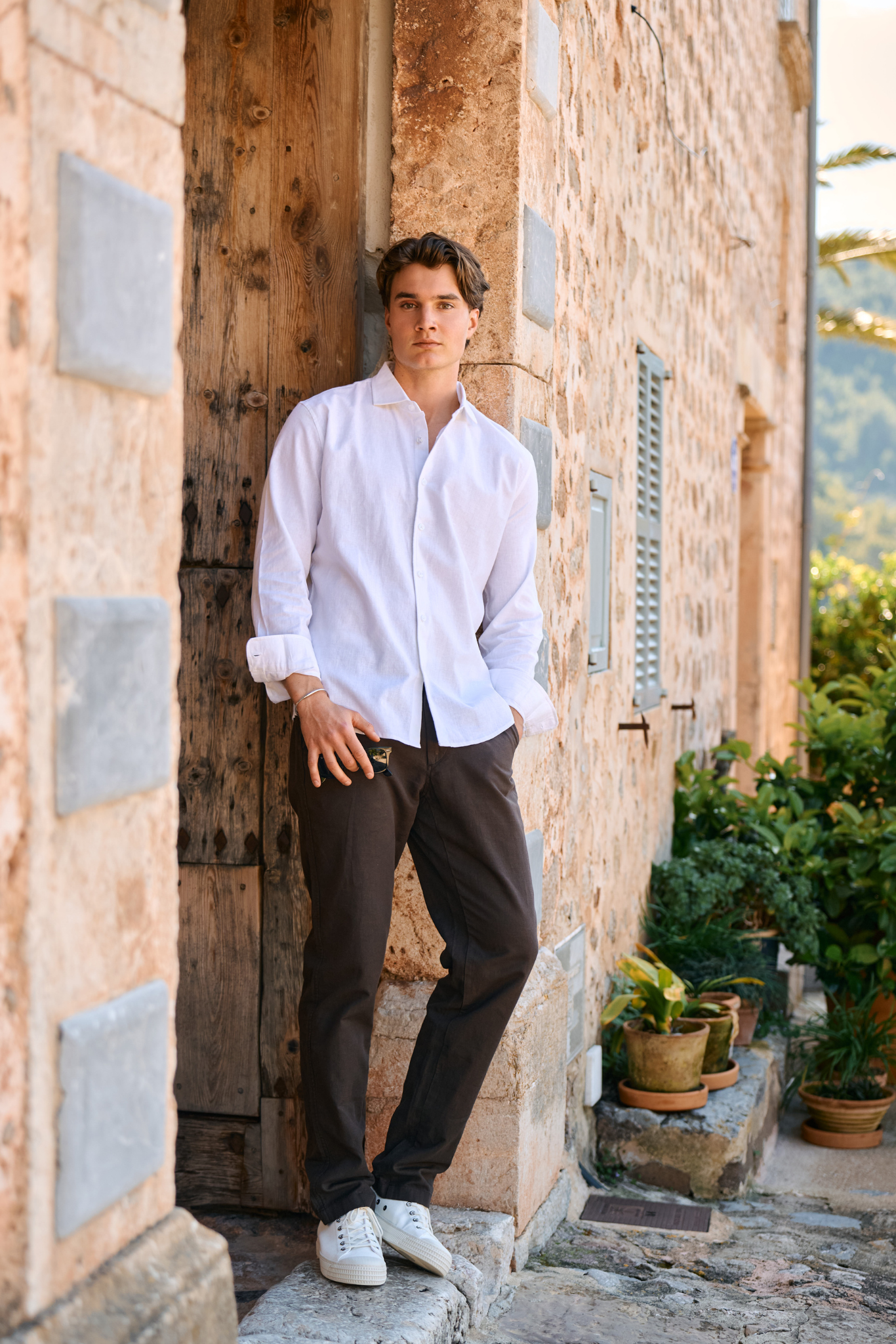 Linen Shirt Lindo White