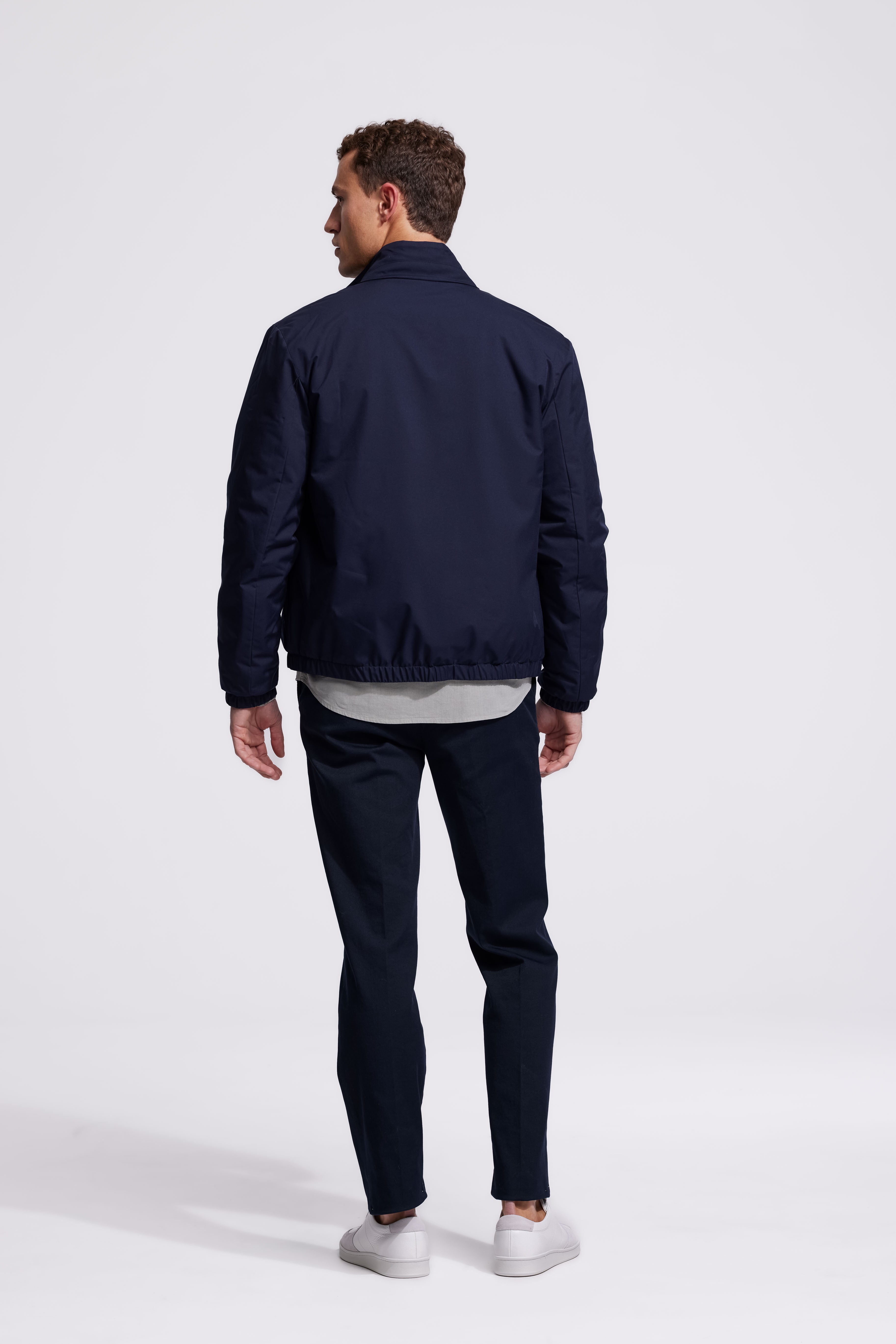 Padded Summer Jacket Dark Blue