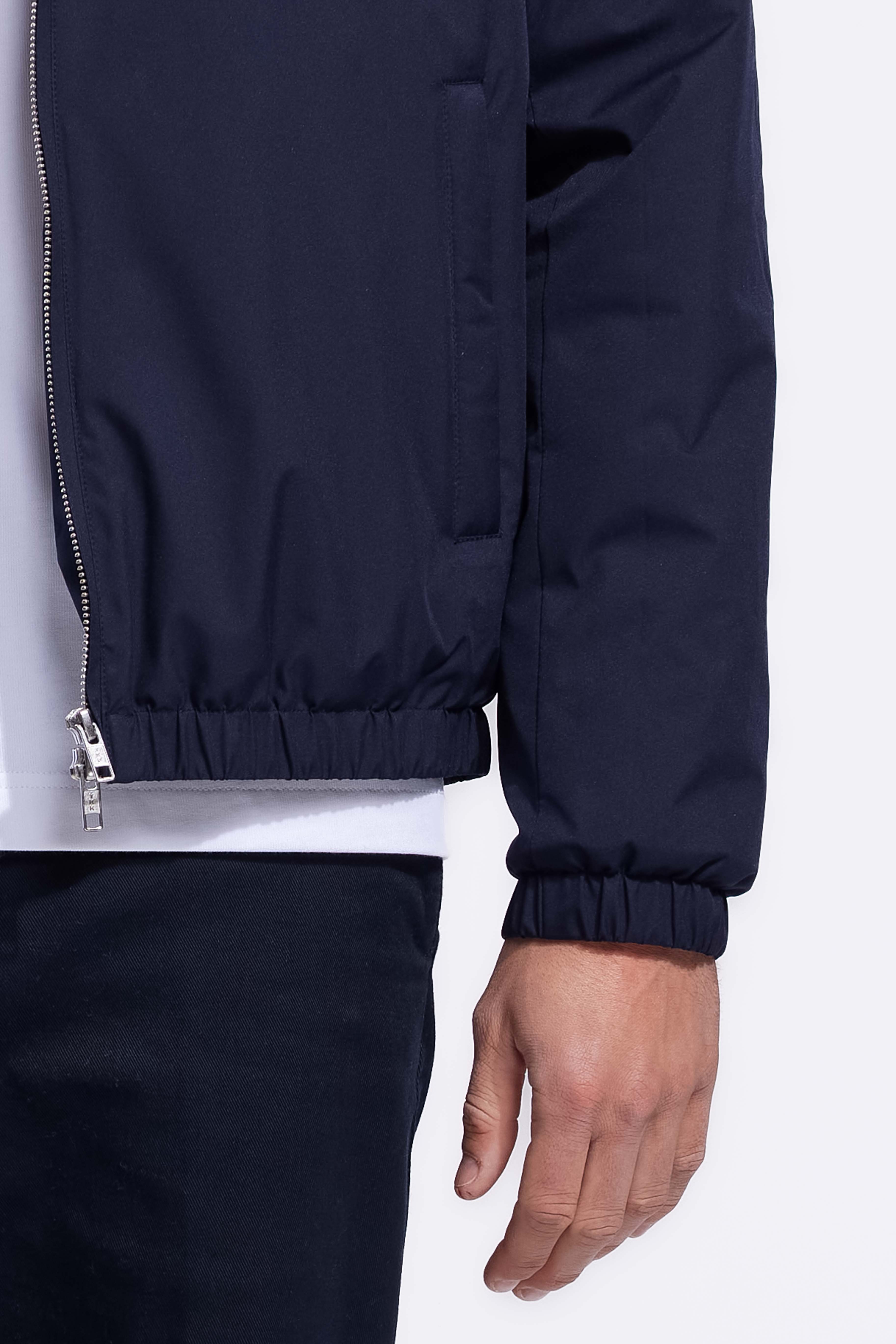 Wattierte Jacke Dunkelblau