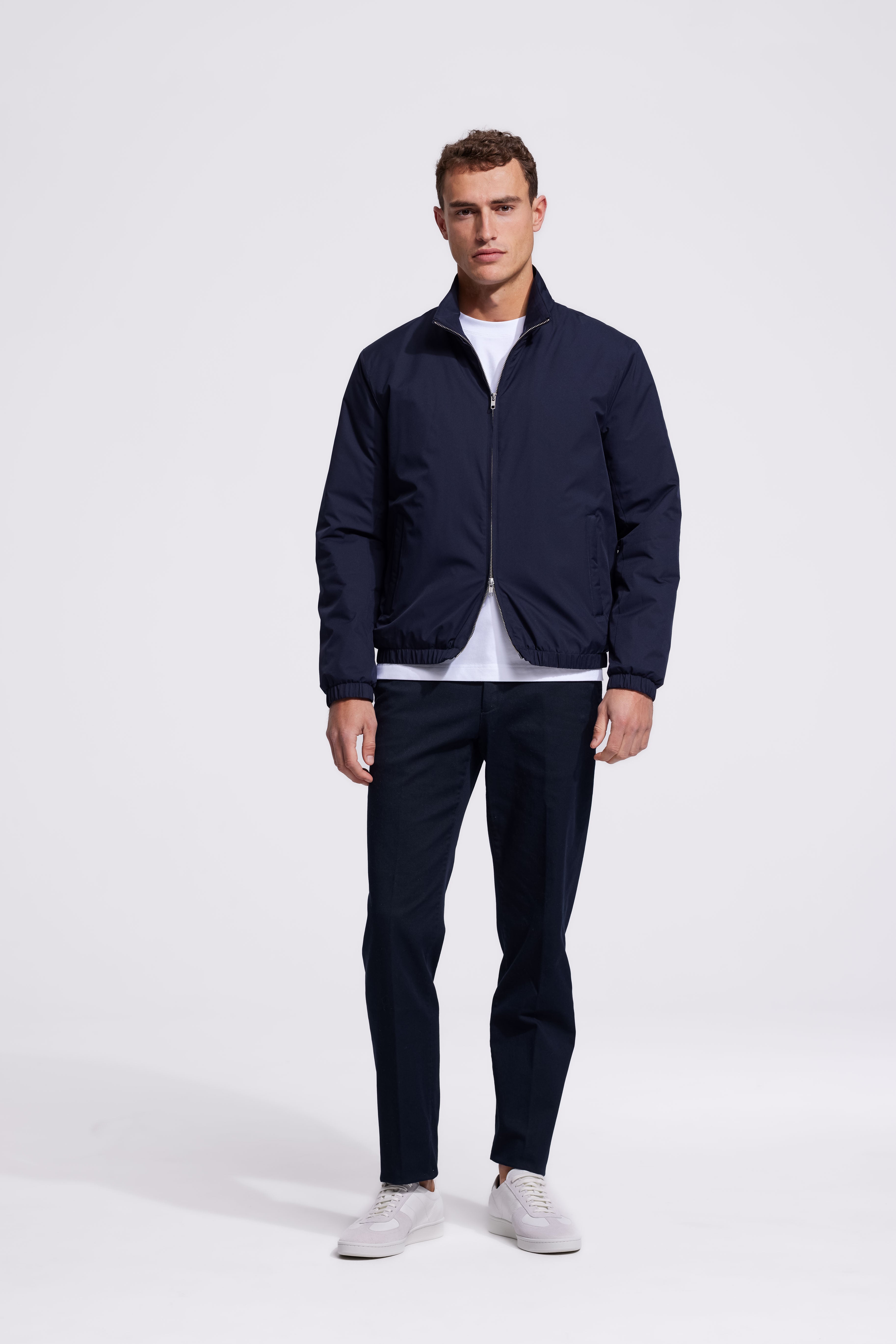 Padded Summer Jacket Dark Blue