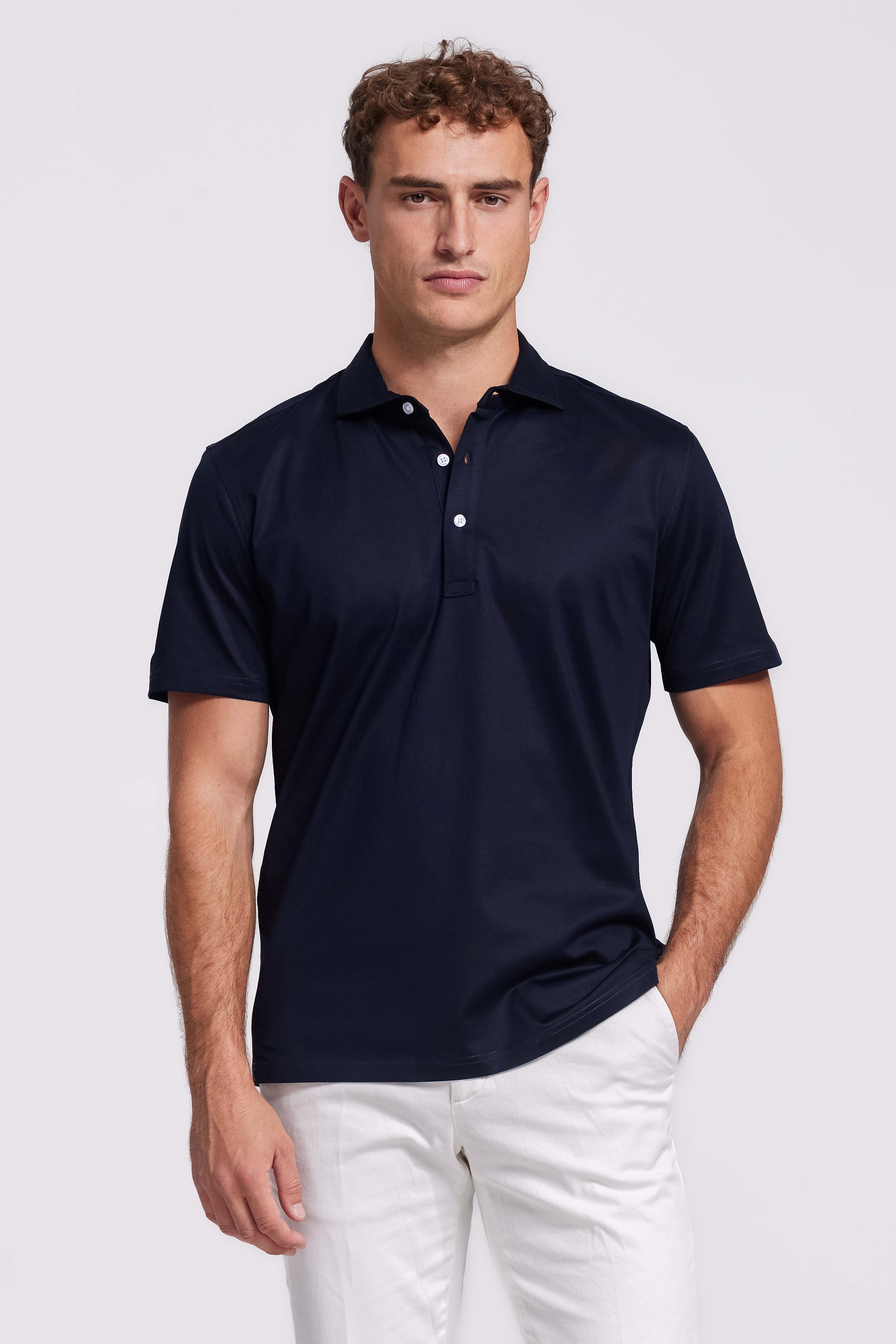 Polo Kurzarm Dunkelblau