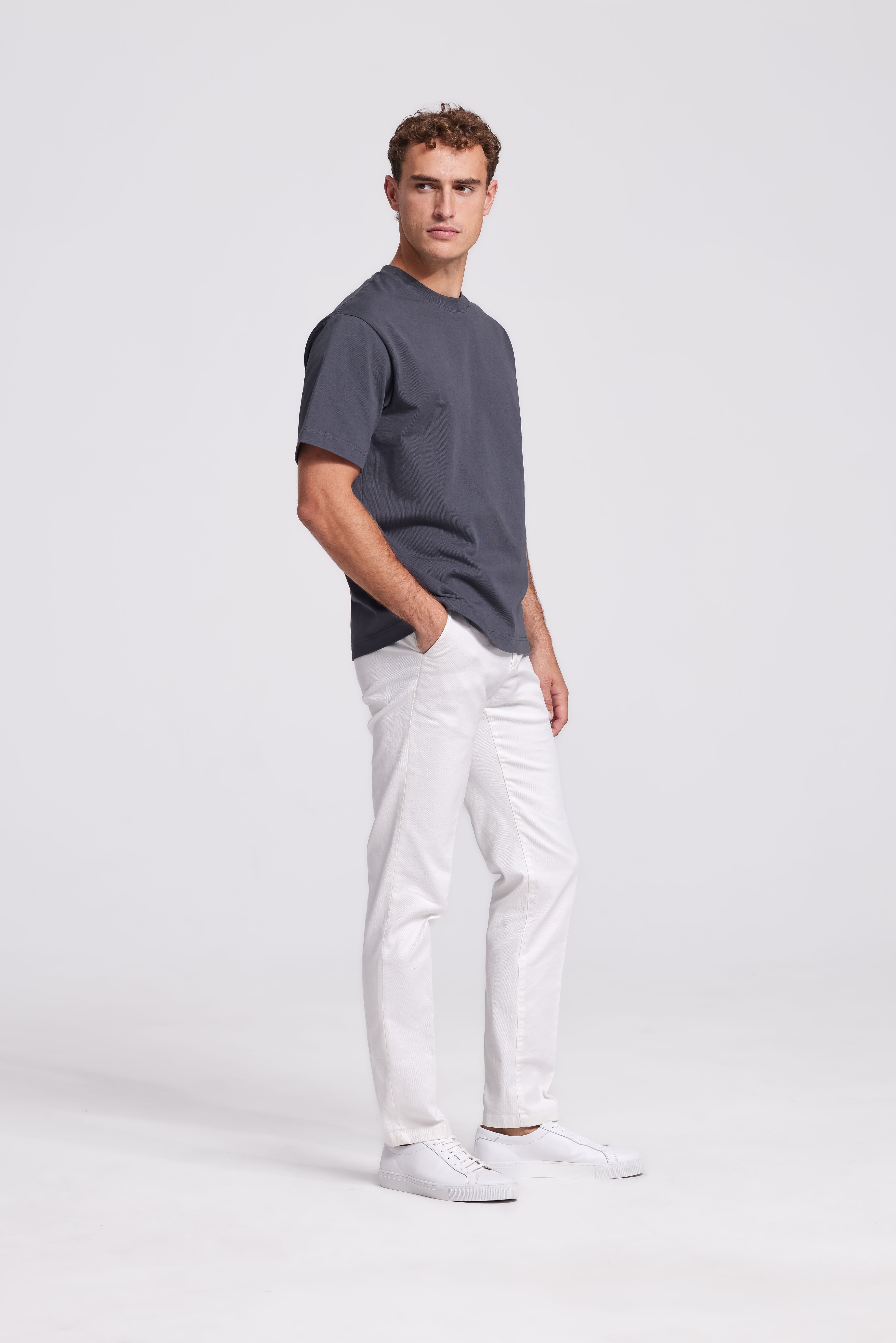 4er-Packung schwere T-Shirts