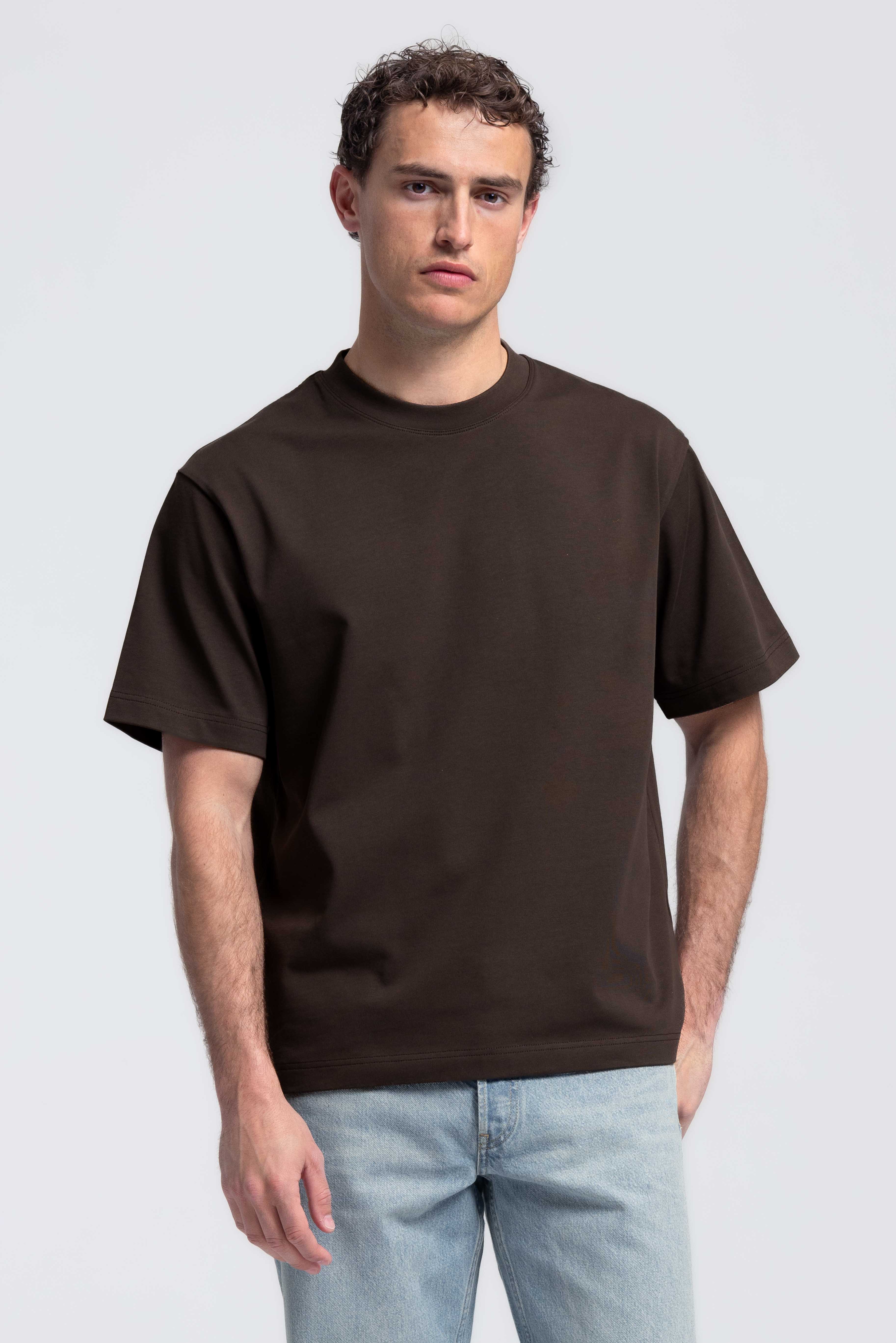 Heavyweight T-Shirt - Dark Brown