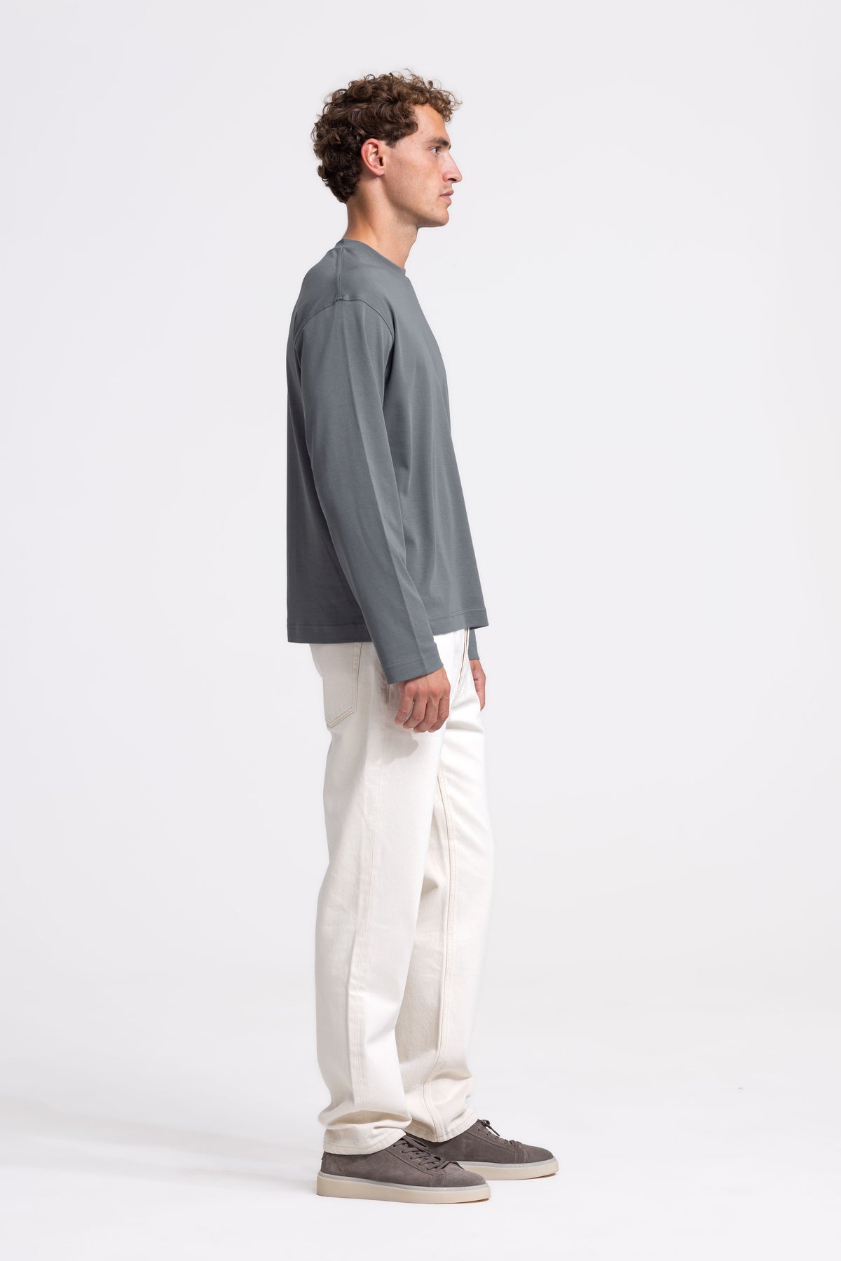 Jeans - Cremeweiß