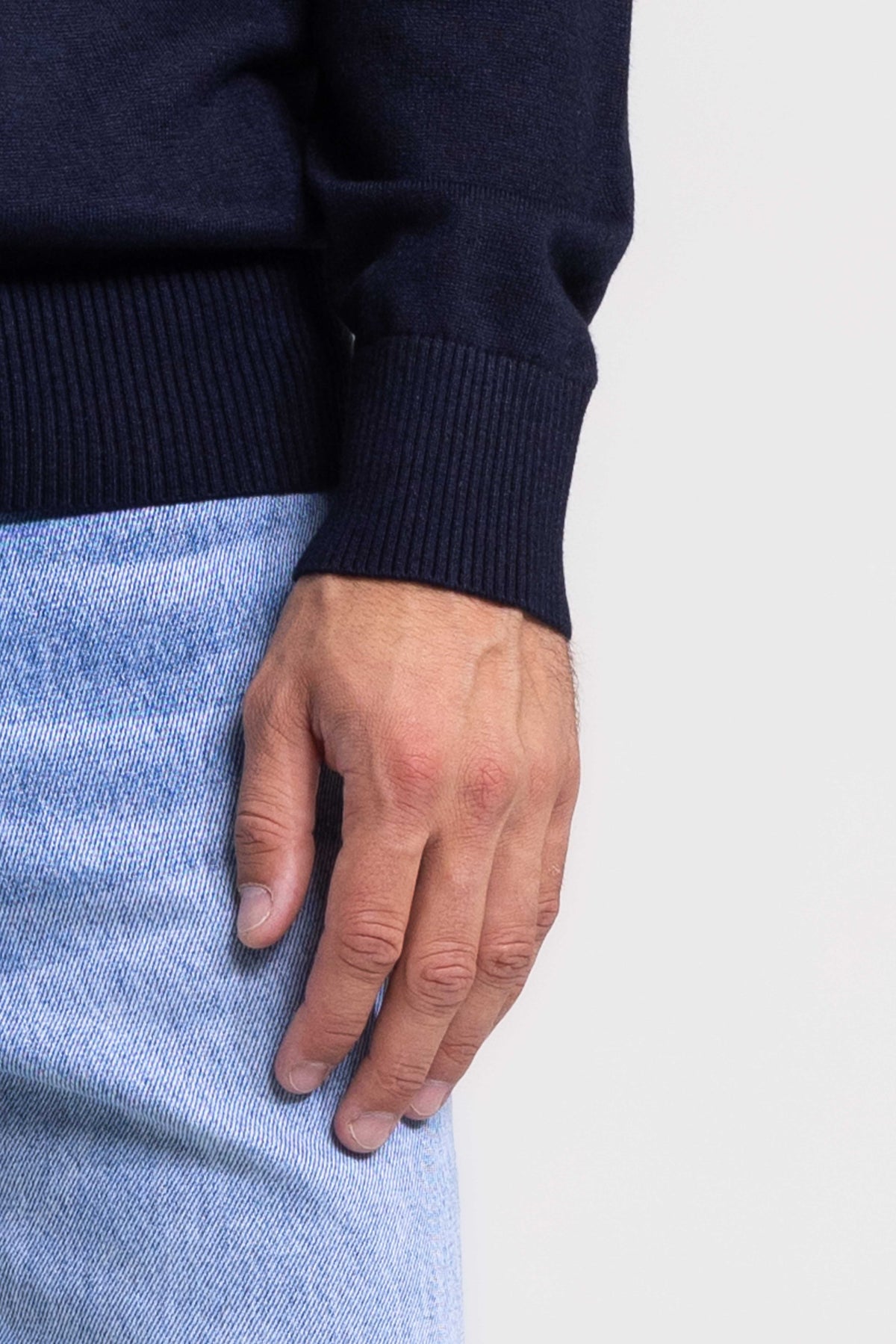 Crewneck trui - Donkerblauw
