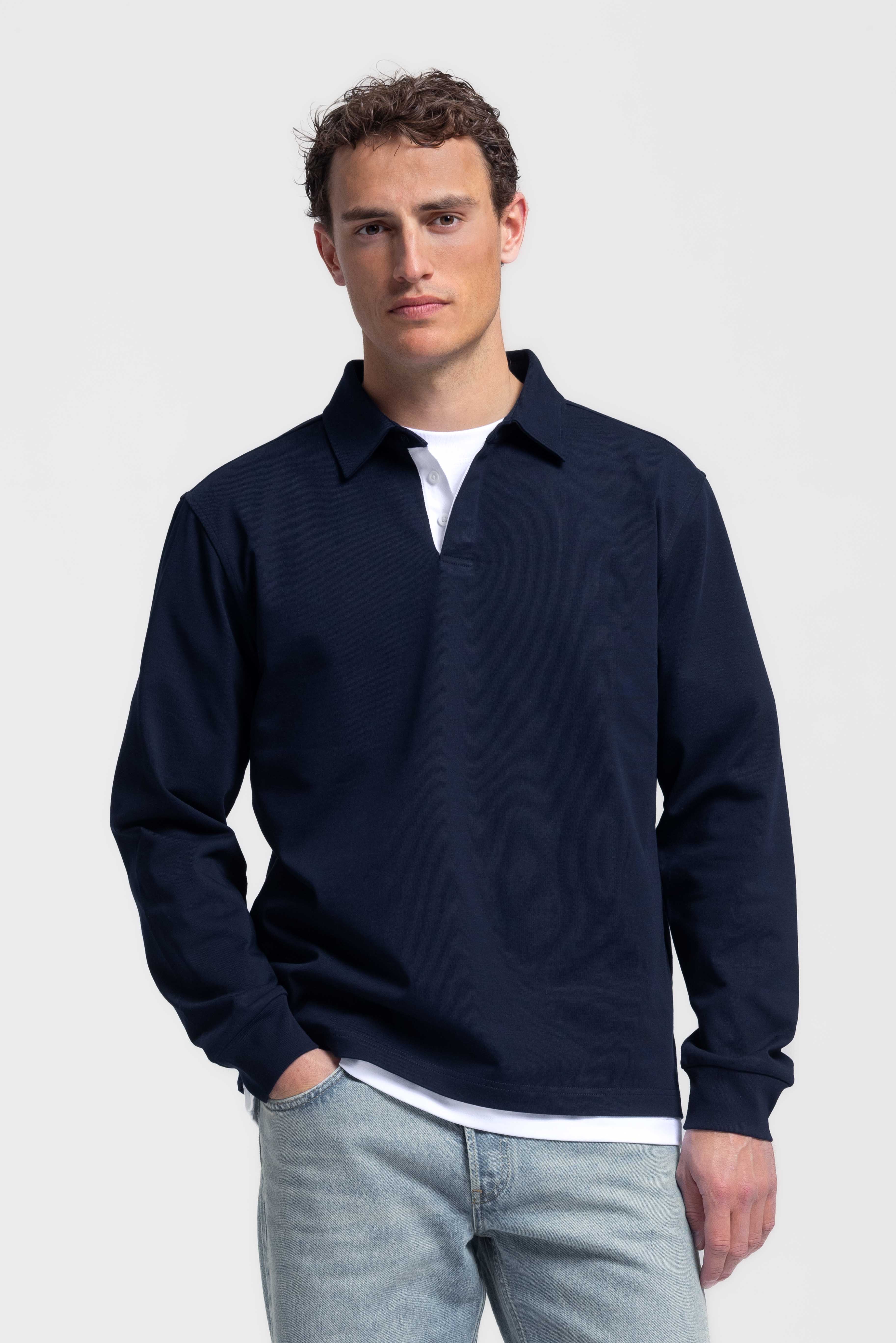 Rugby Polo - Dark Blue