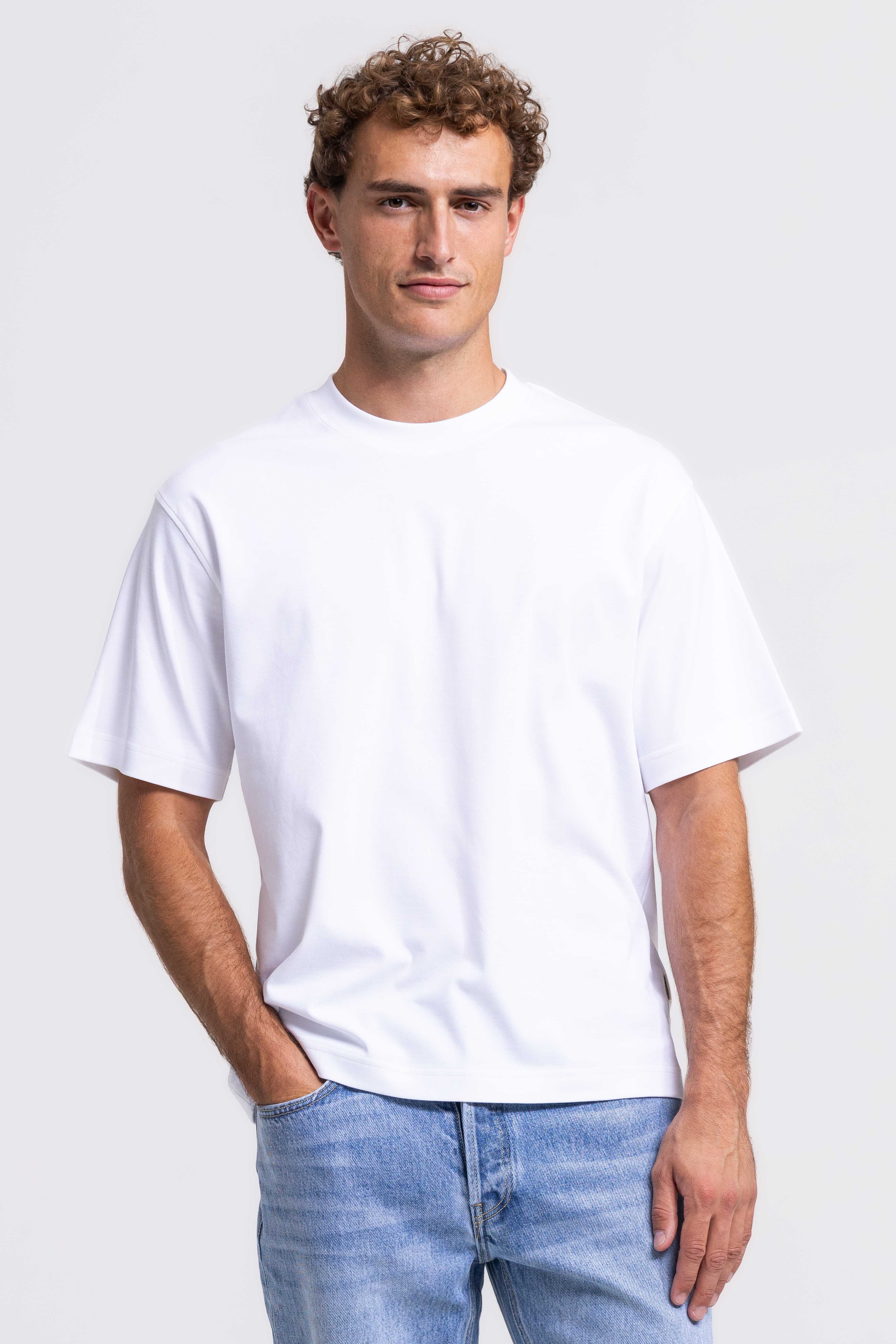 Signature Interlock T-shirt - White