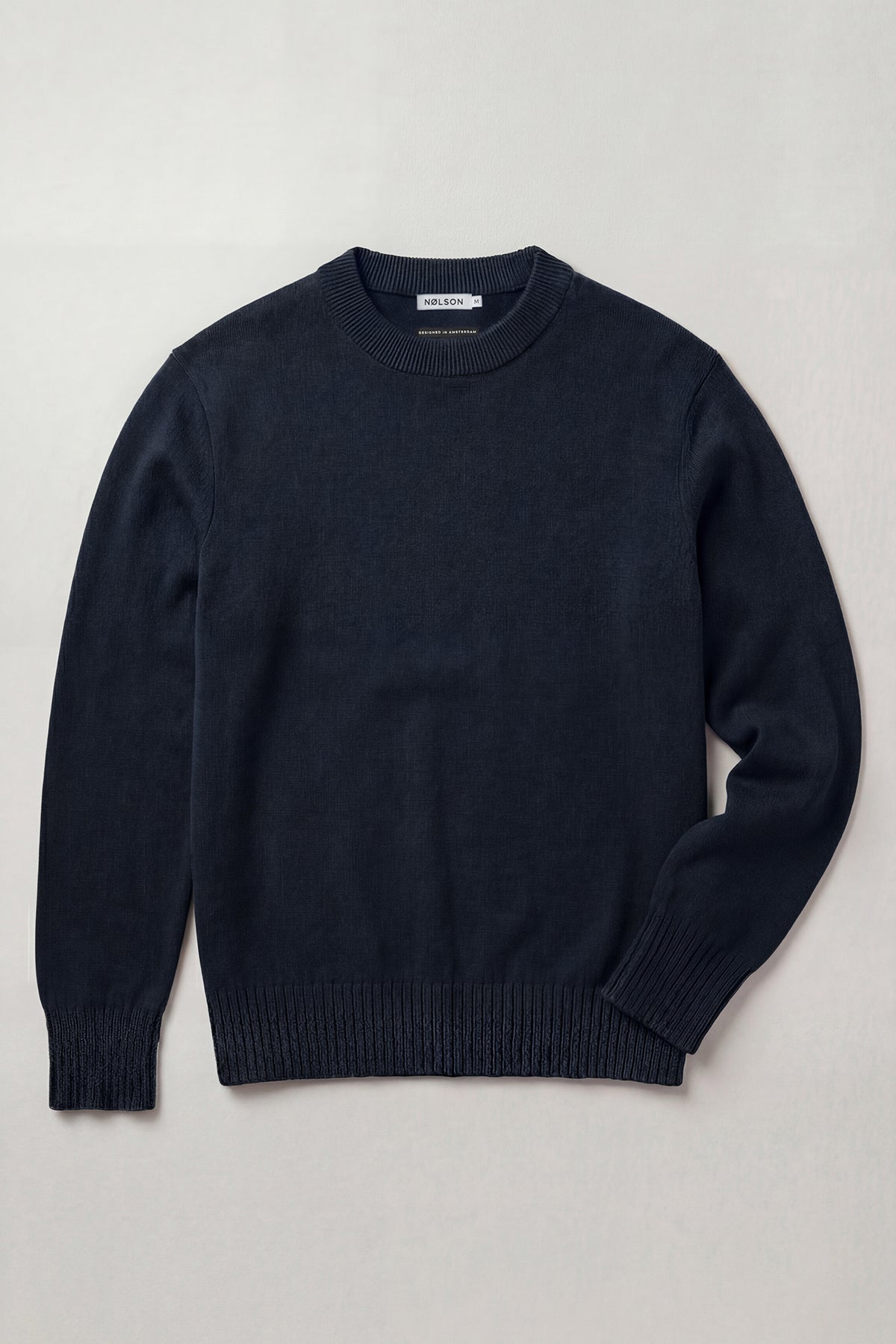 Rundhalsausschnitt, Dunkelblau