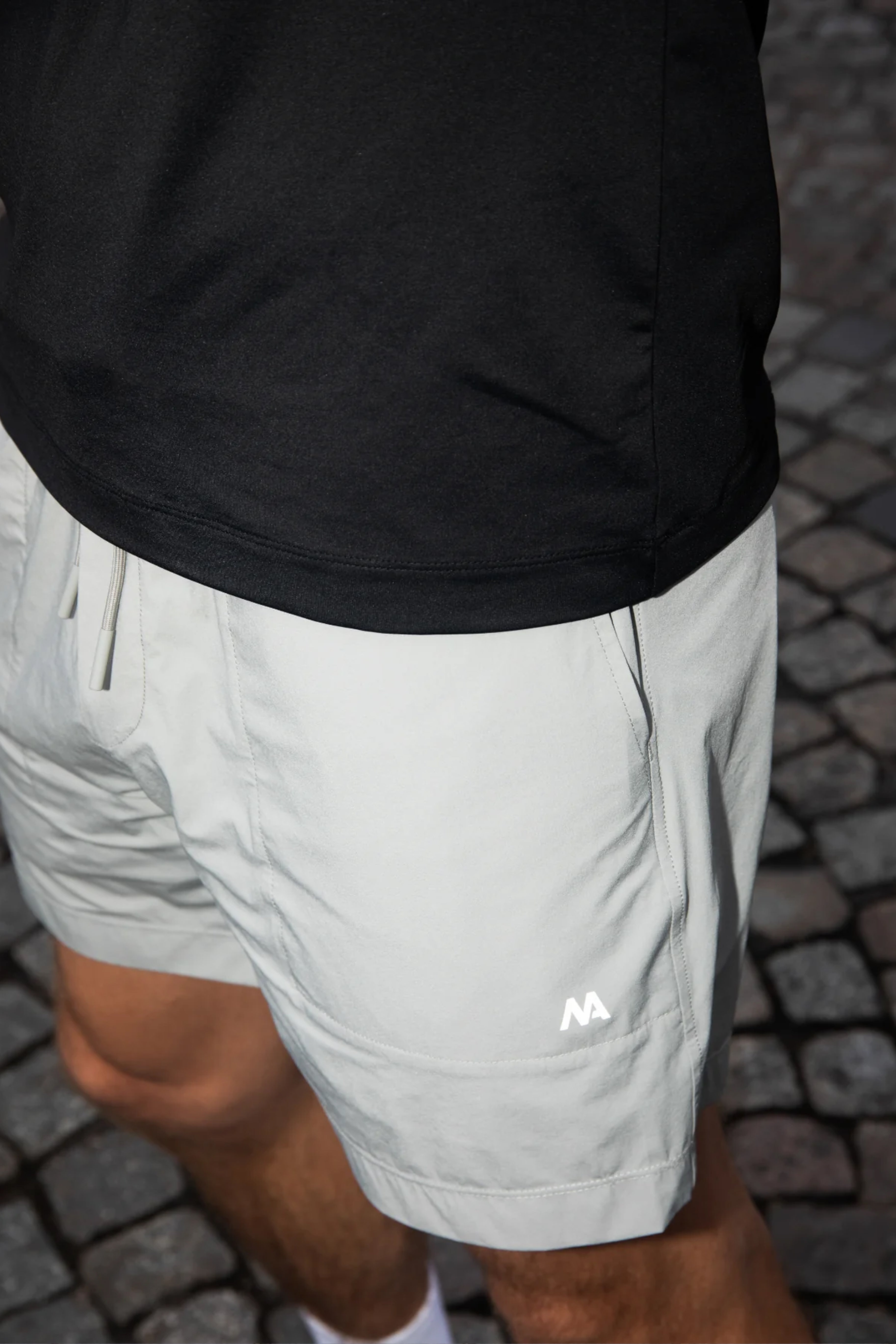 Active Shorts Grijs