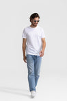 White t-shirt for men
