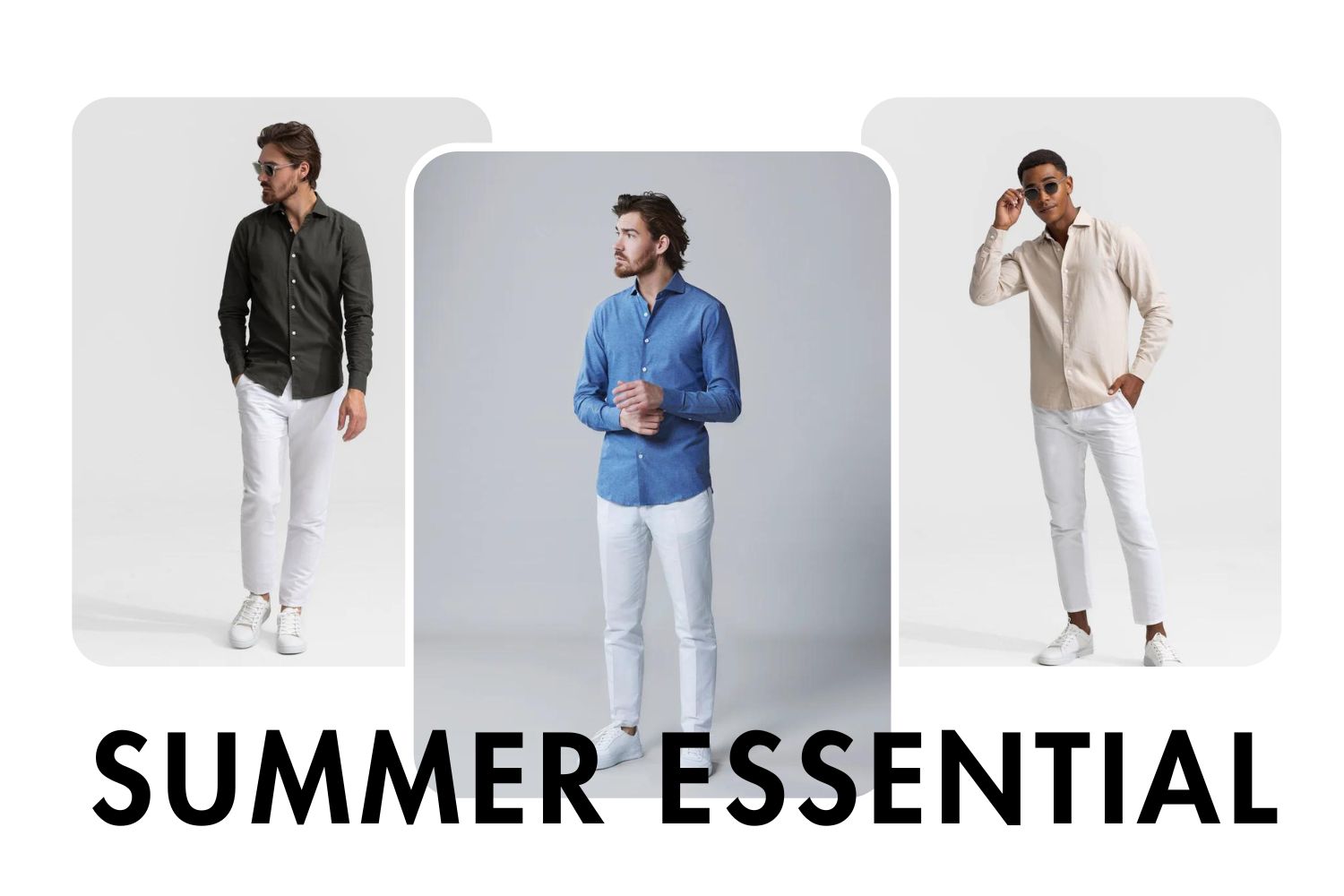 Summer essentials for men