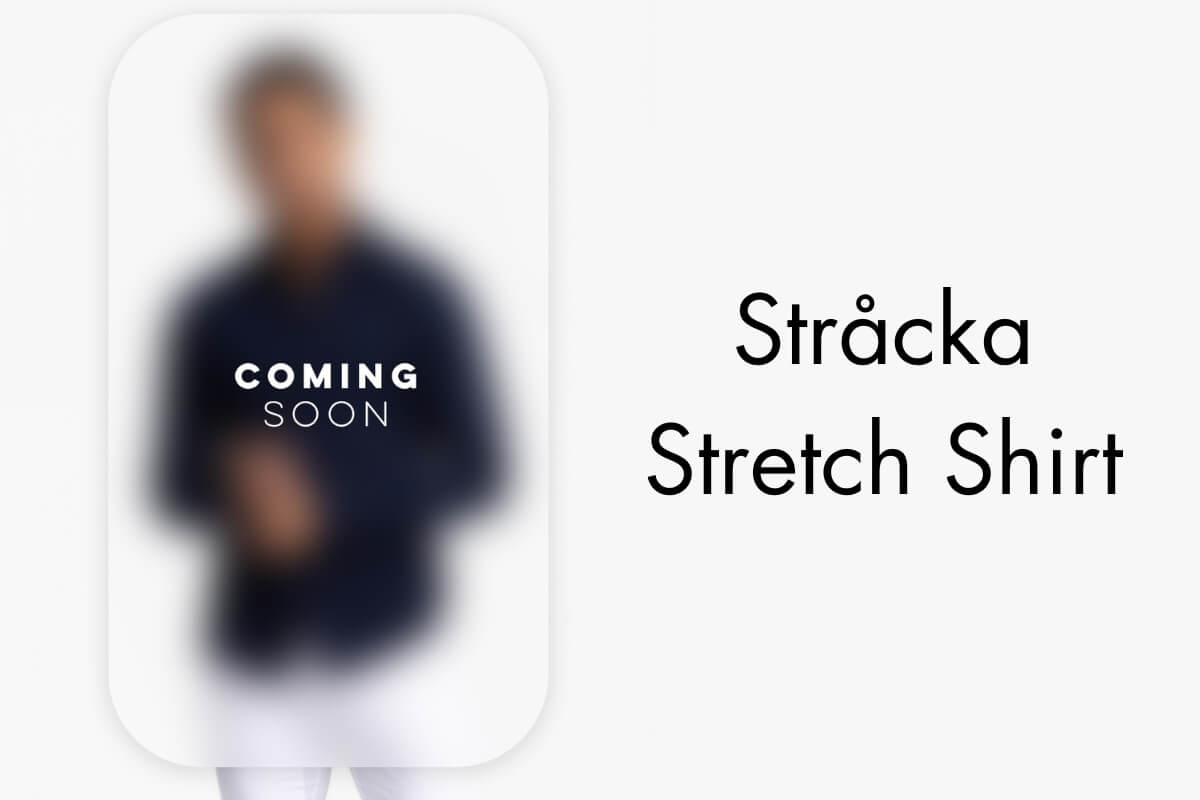 Strakka overhemd met stretch heren