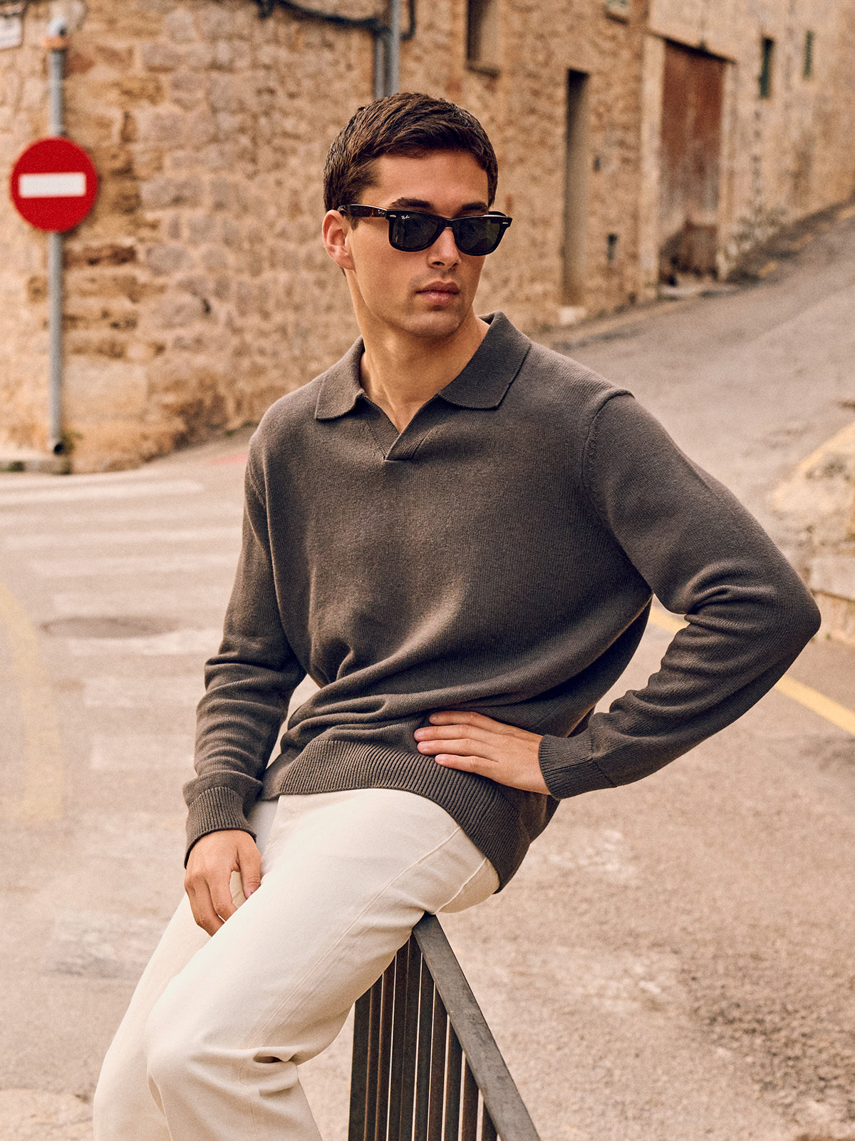 The Perfect Match: How to Layer Your Loose Knit Polo