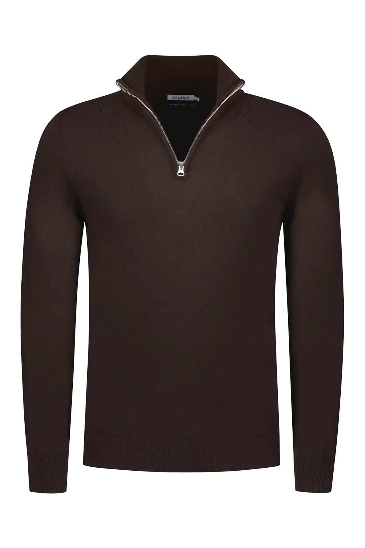 Bruine Quarter-zip