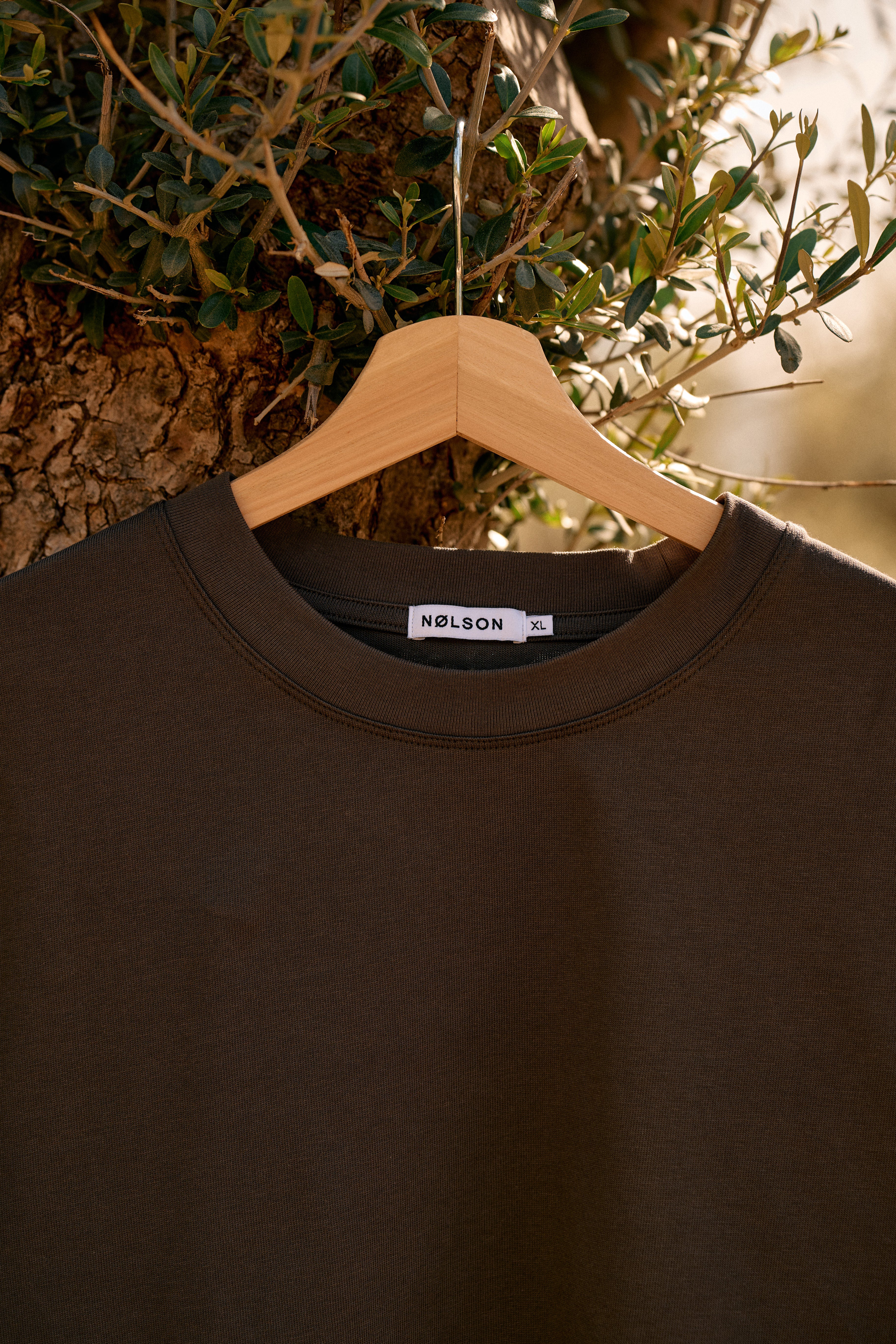 Heavyweight Longsleeve T-Shirt - Donkergroen