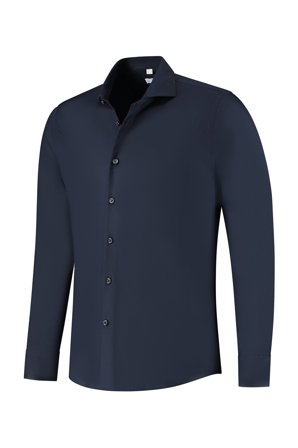 Zakelijk overhemd donkerblauw