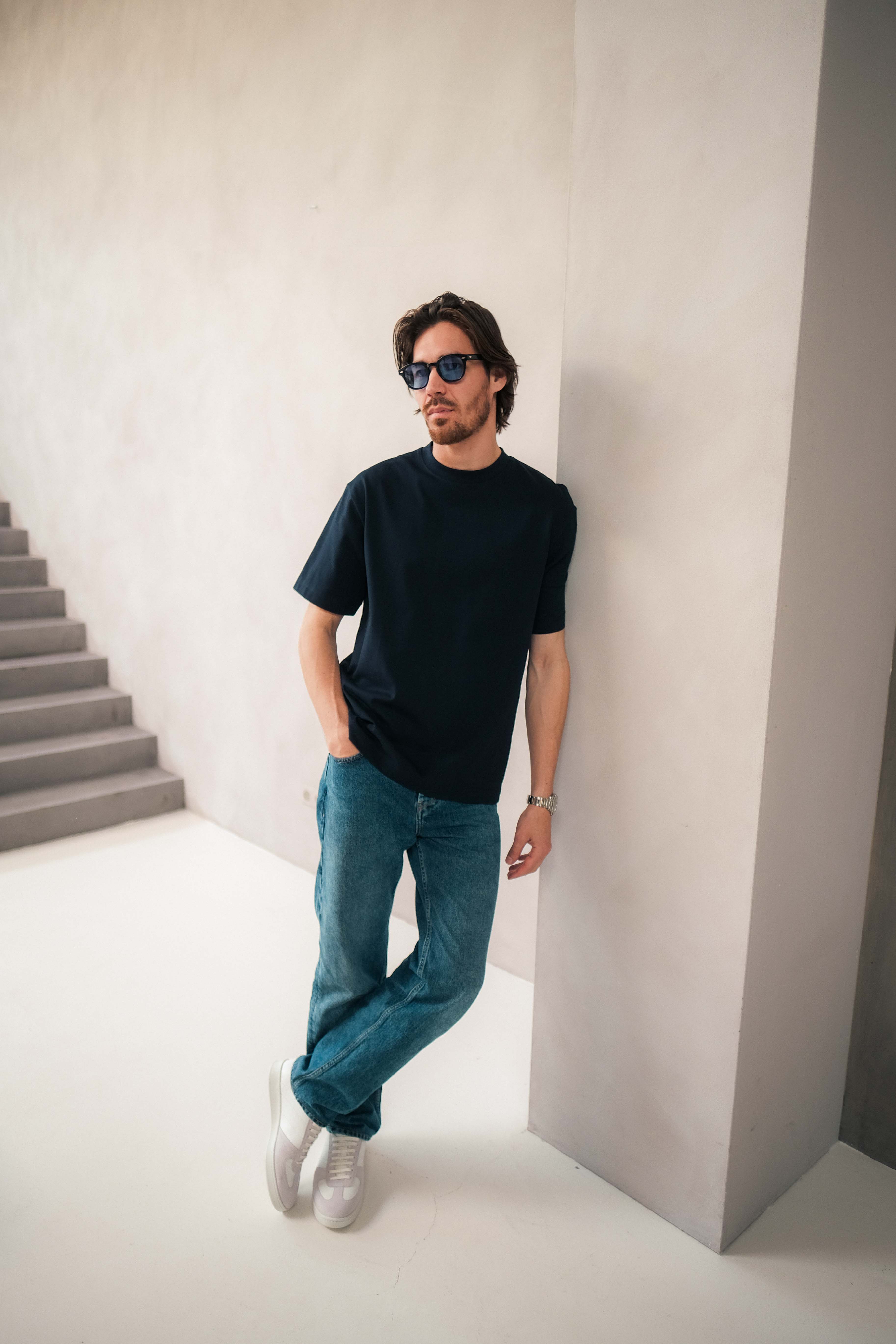 Heavyweight T-Shirt Dark Blue