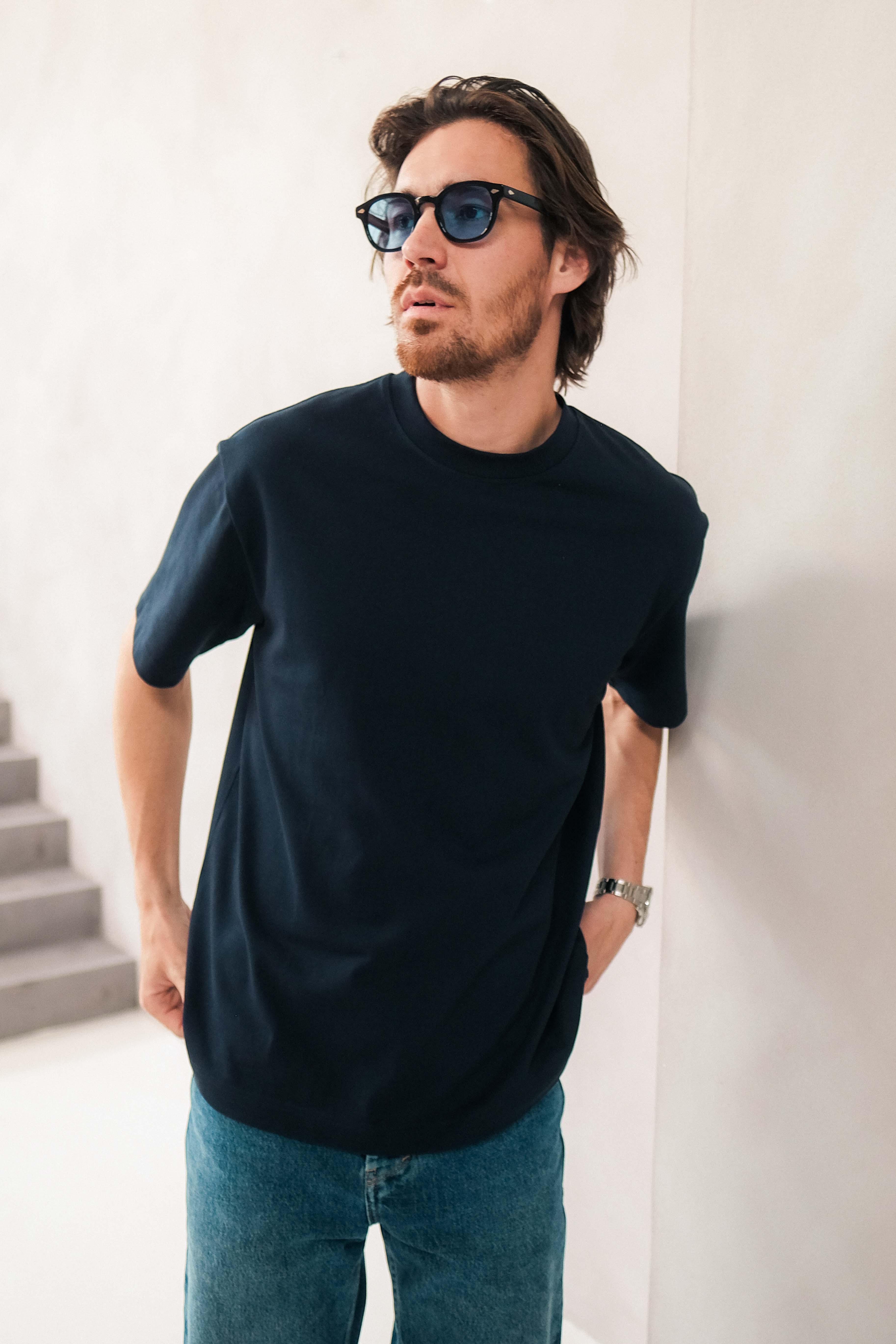 Heavyweight T-Shirt Dark Blue