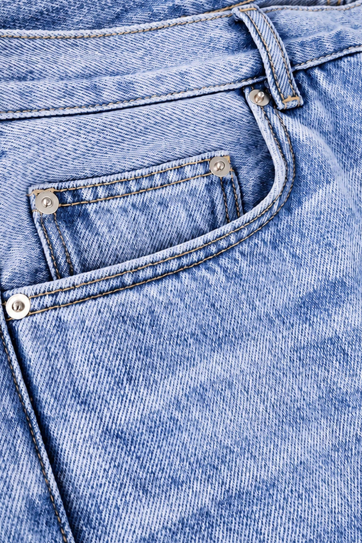 Straight Fit Jeans - Lichtblauw