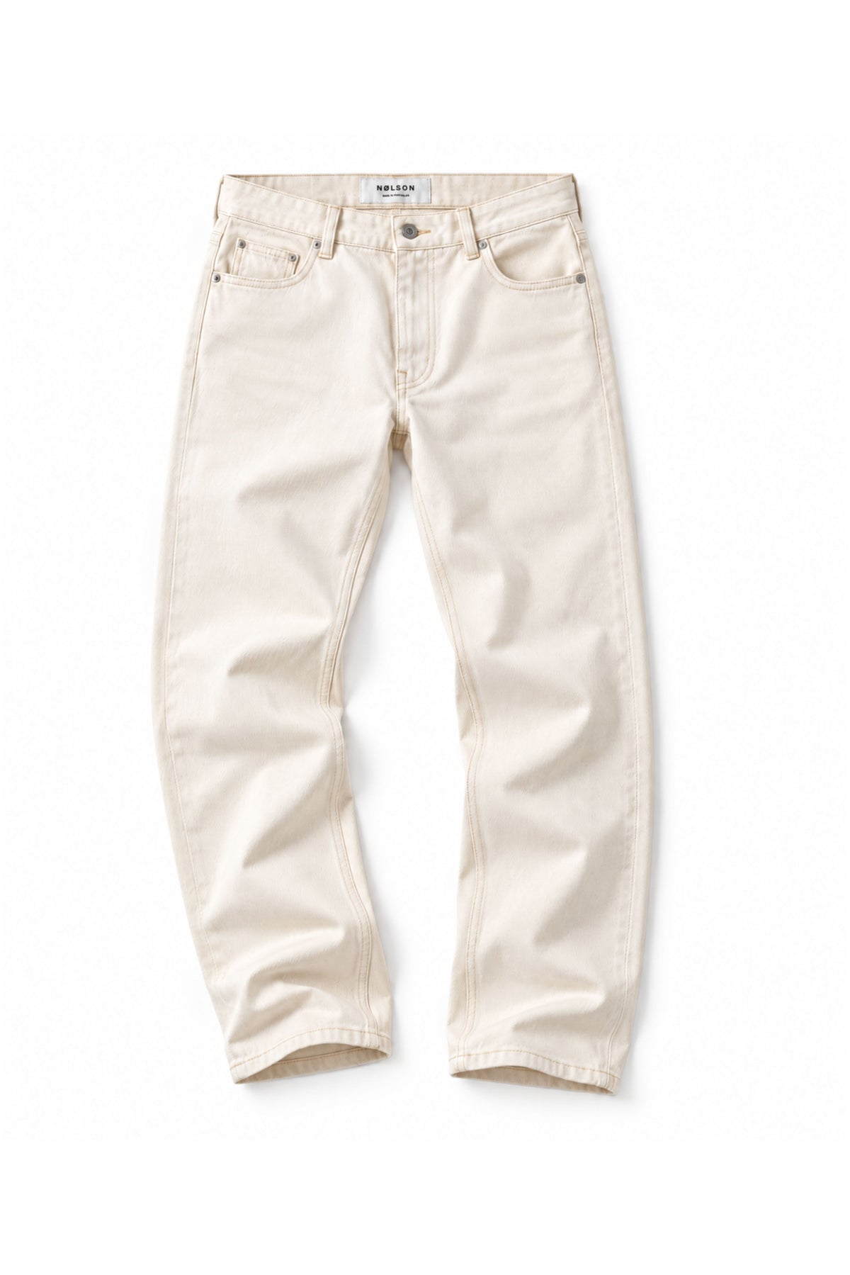 Jeans - Cremeweiß