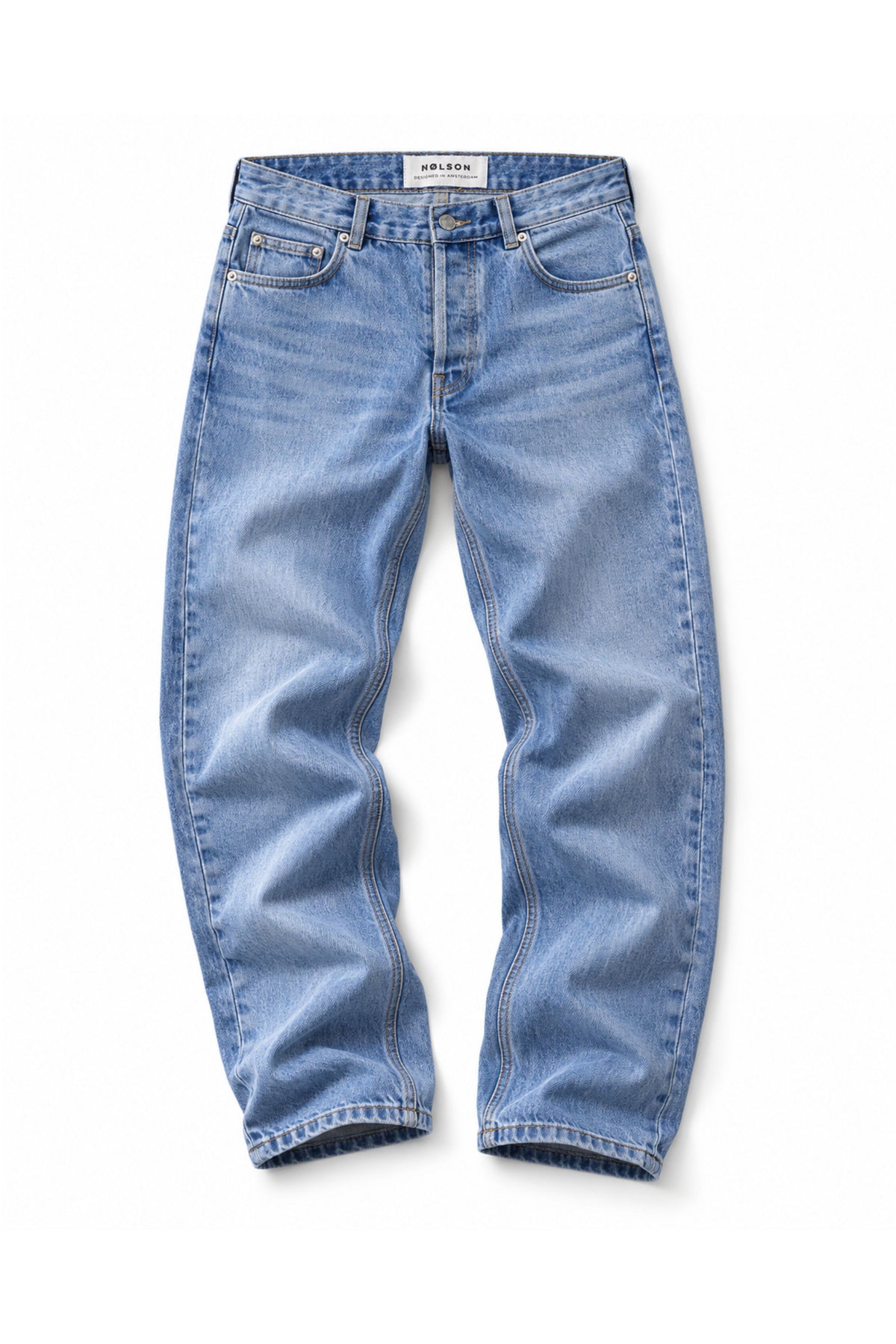 Straight Fit Jeans - Lichtblauw
