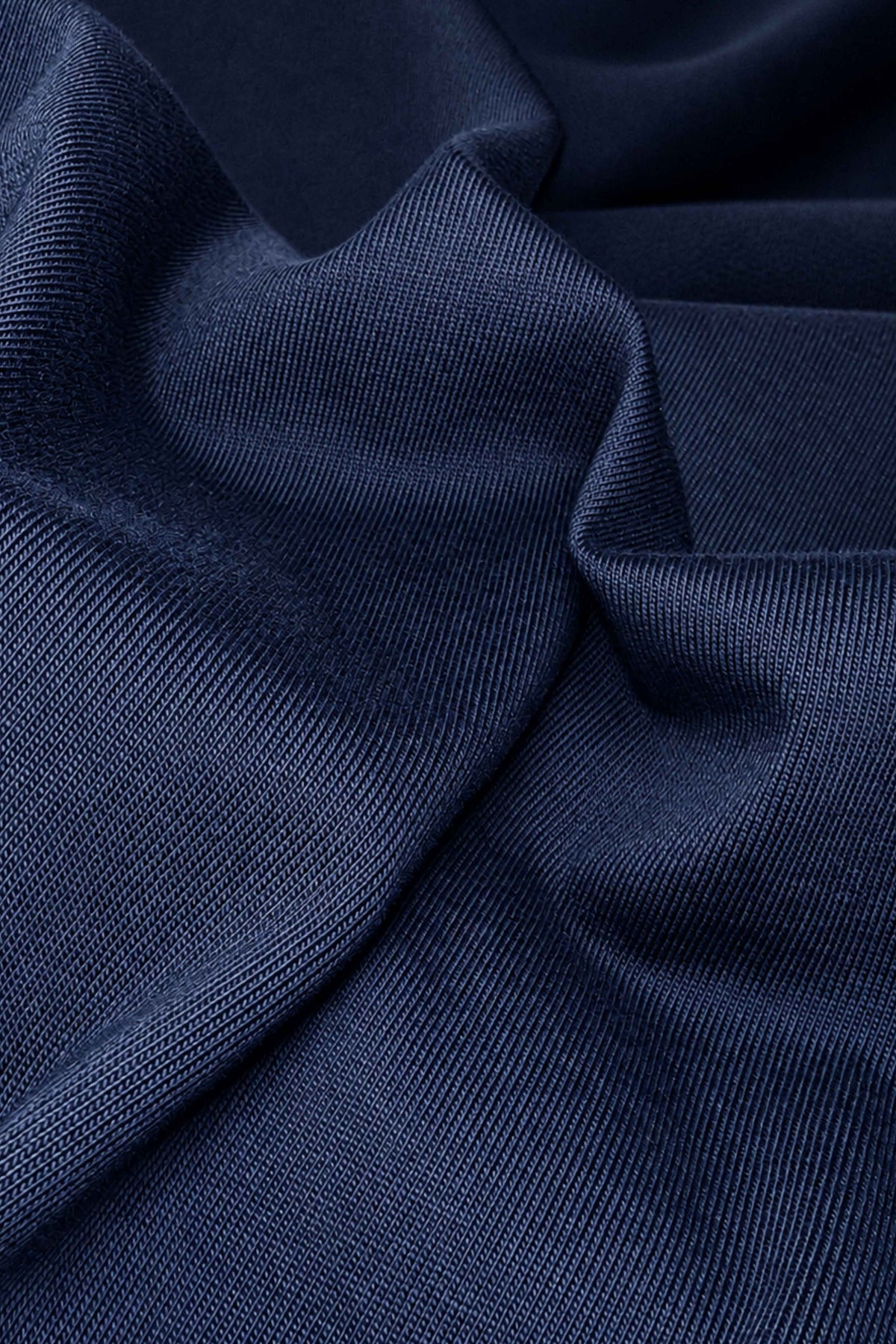 Schweres T-Shirt Dunkelblau