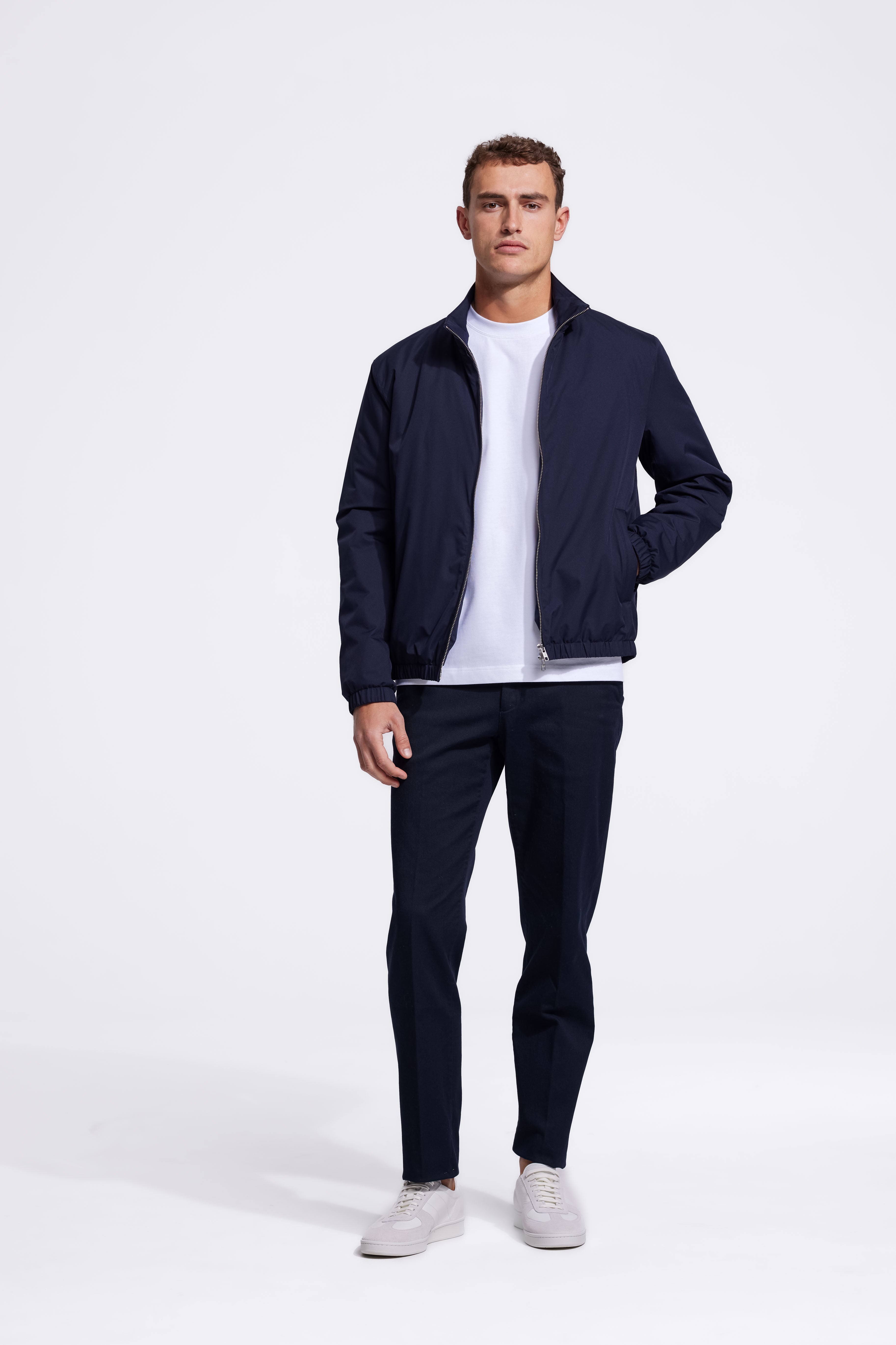 Padded Summer Jacket Dark Blue