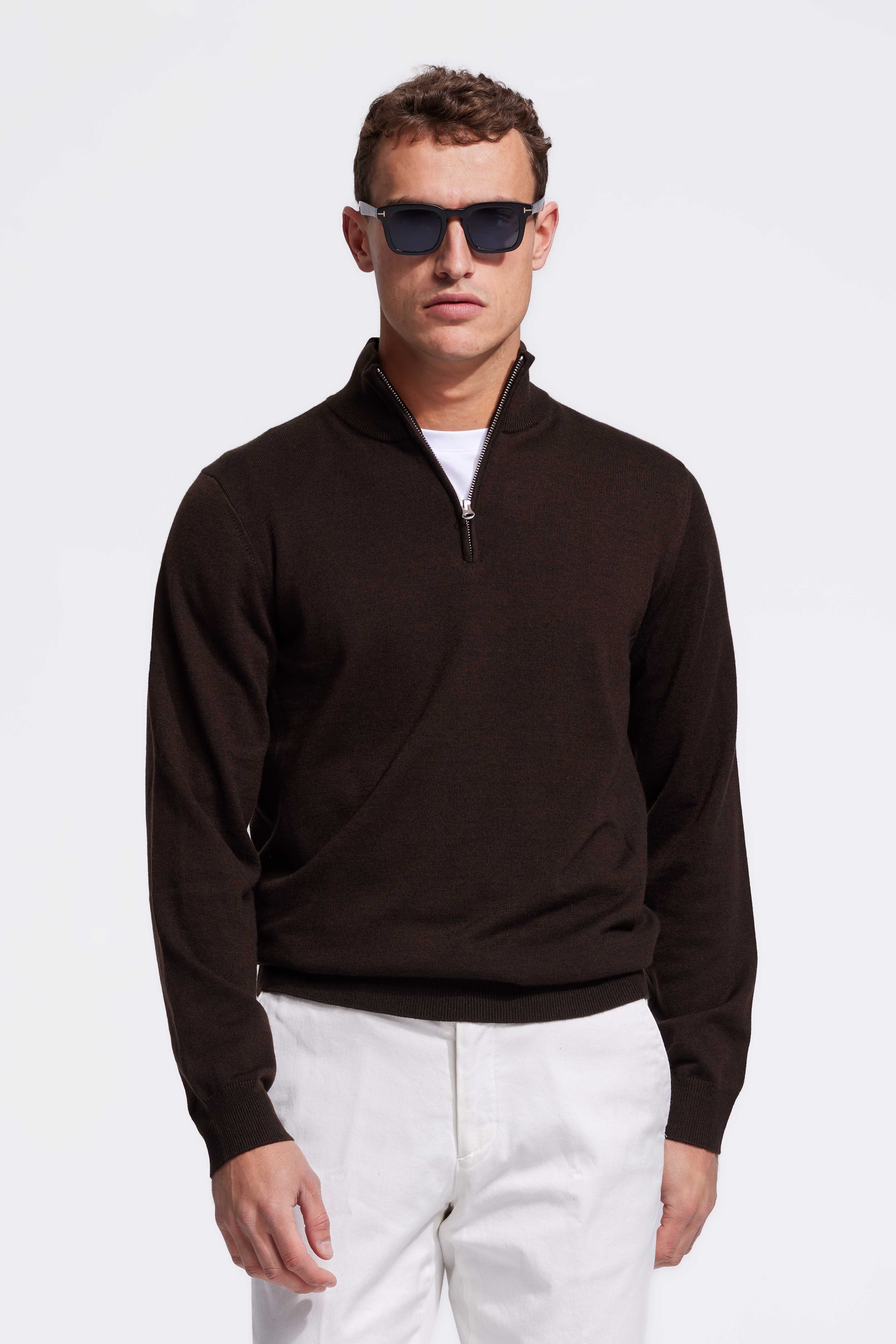 Brown sweater for men | NØLSON - NØLSON
