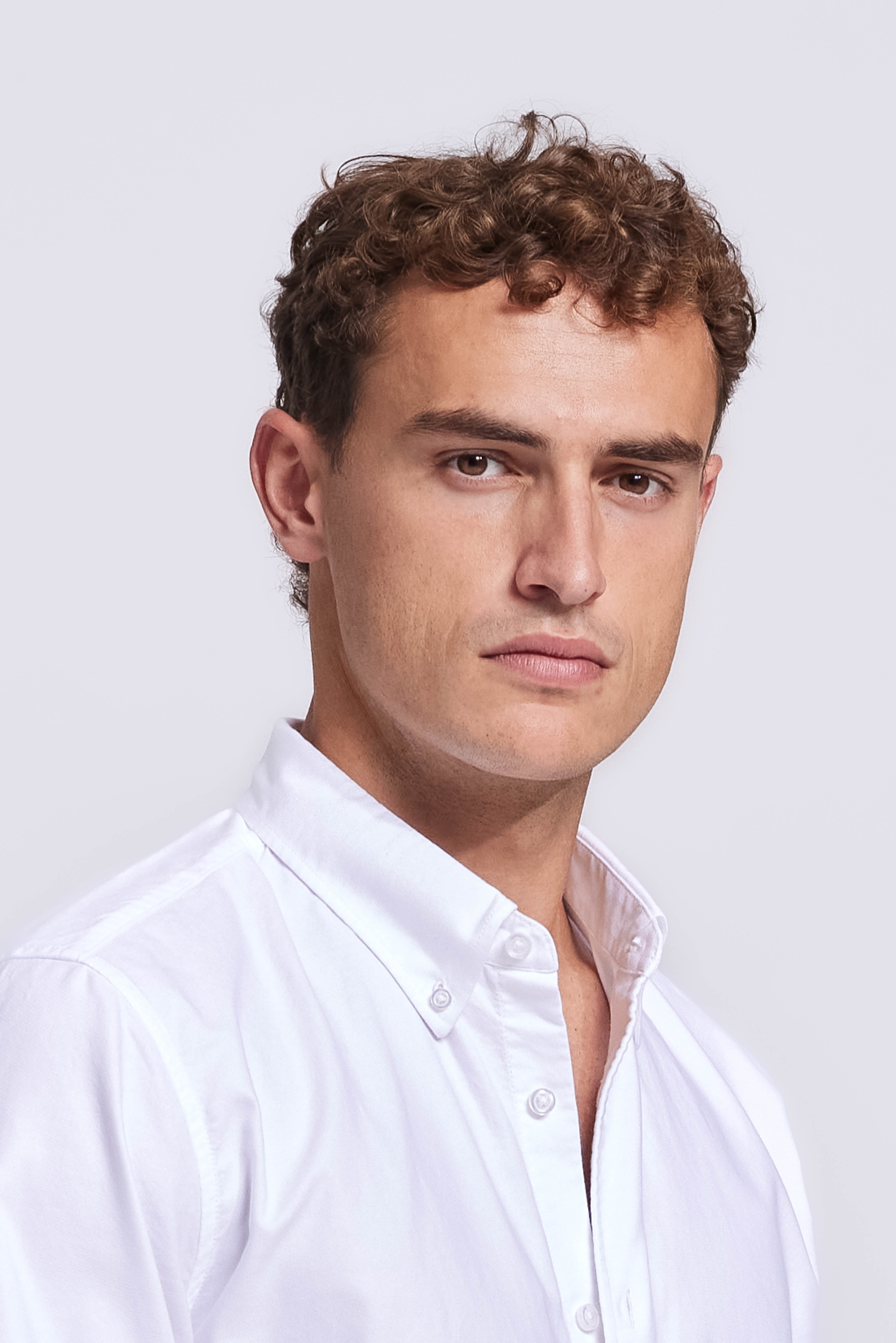 Wit Button Down Overhemd