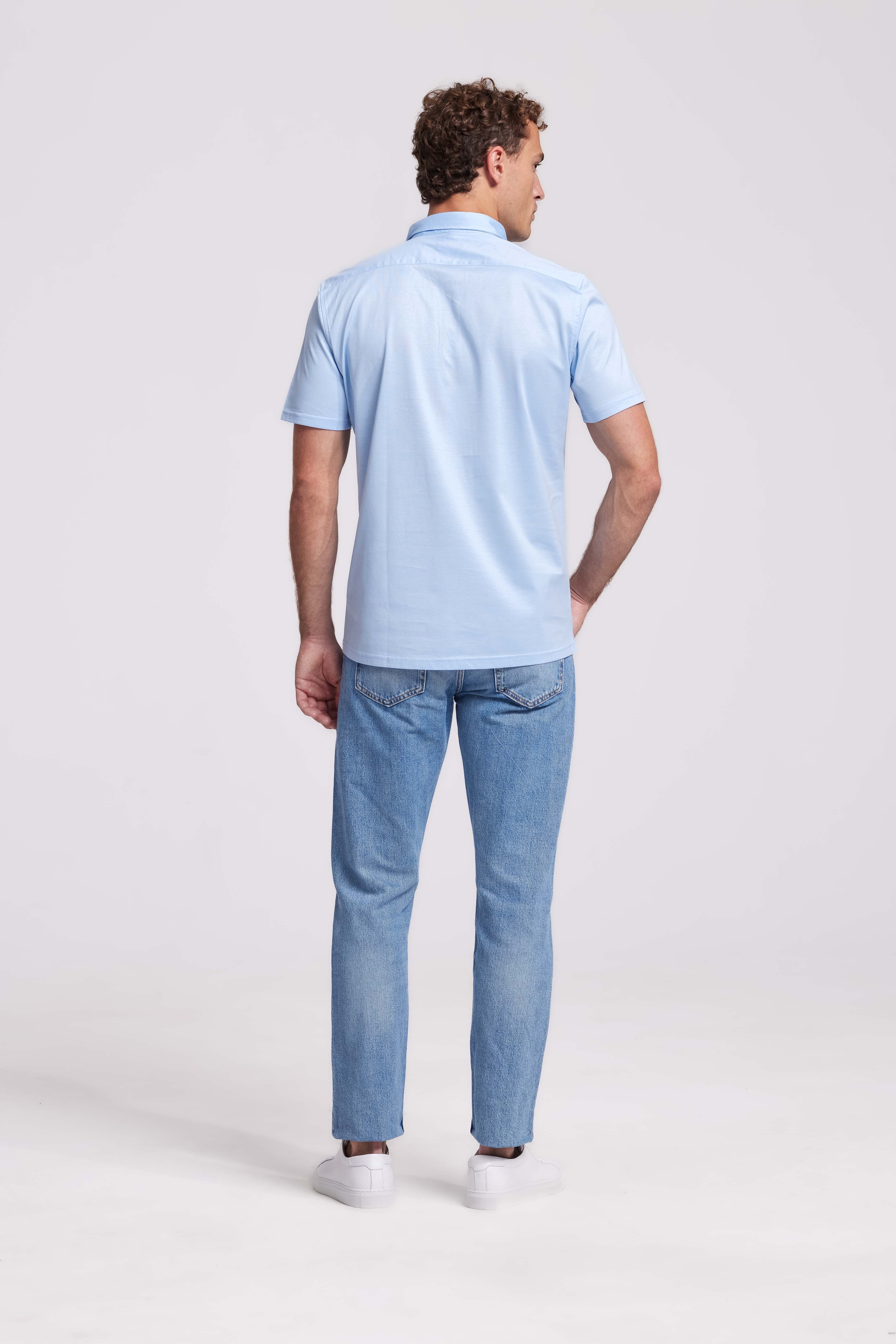Polo Shortsleeve Light Blue