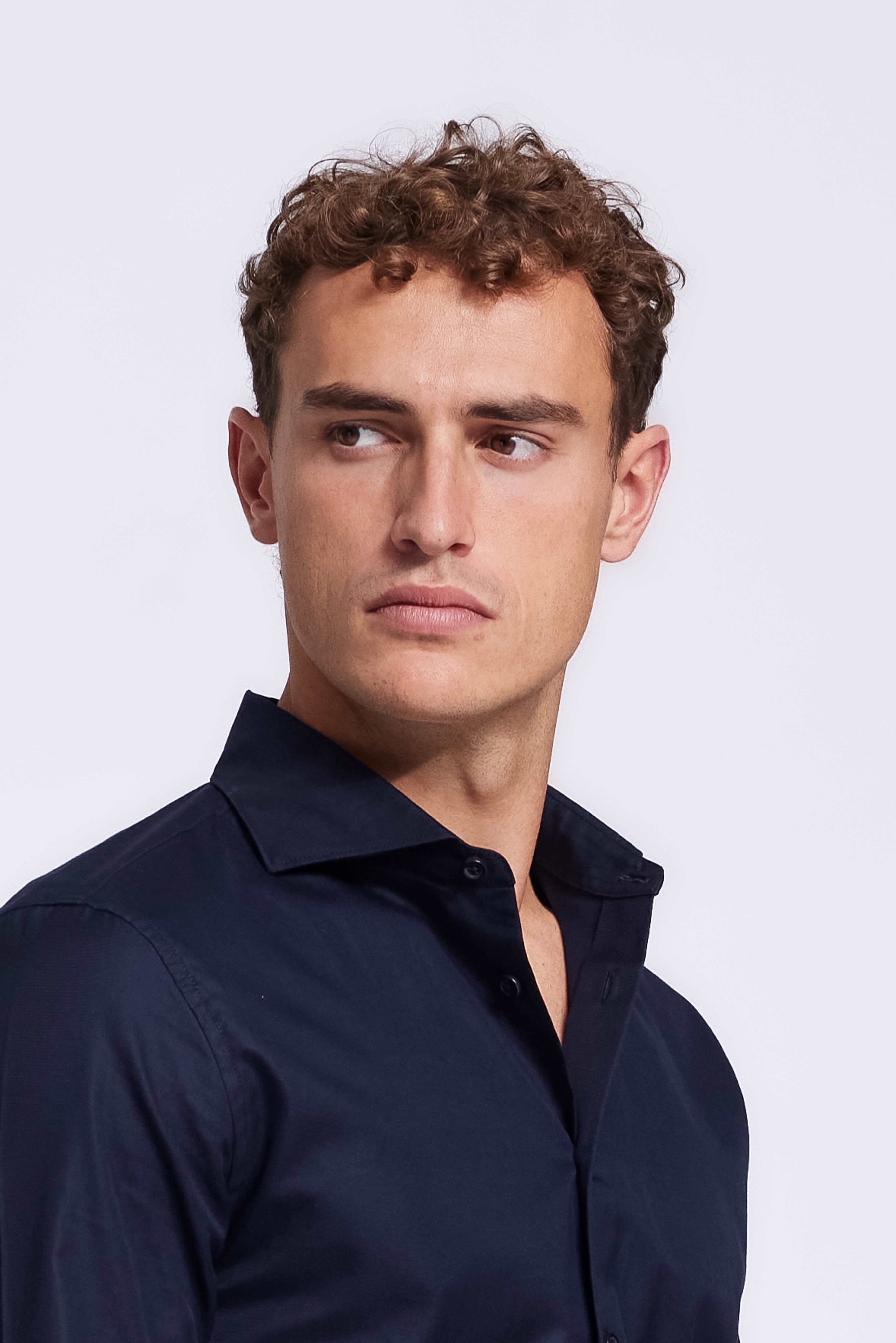 Business shirt dark blue for men | NØLSON - NØLSON