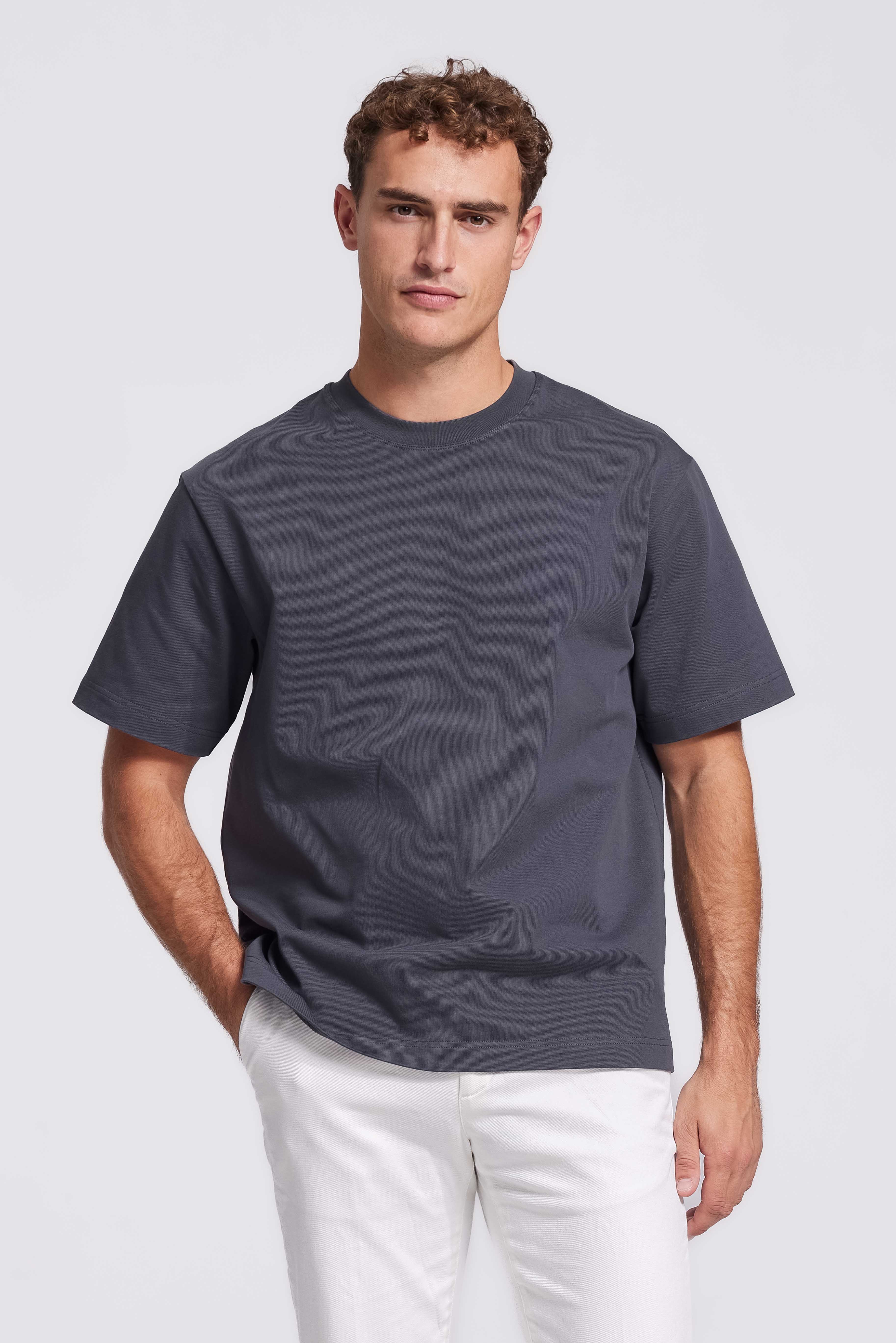 Heavyweight T-Shirt Dark Grey