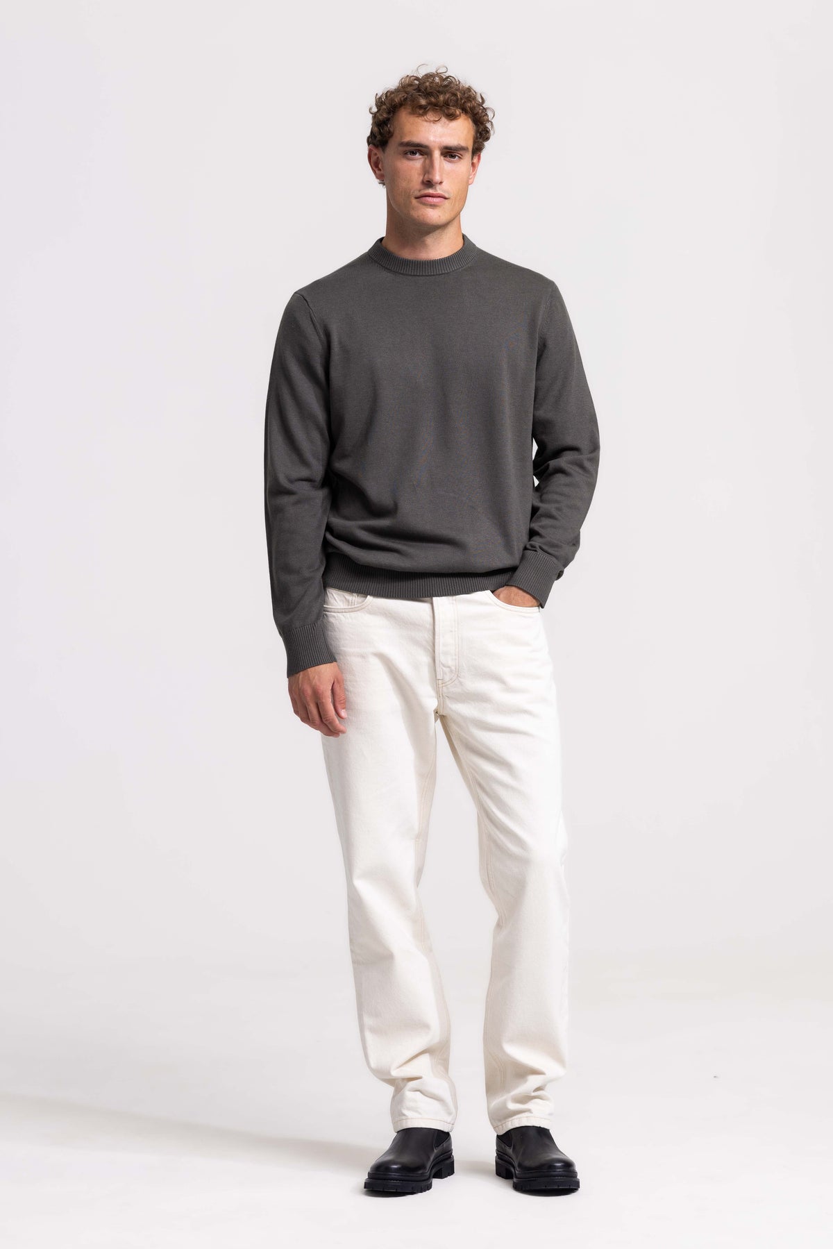 Crewneck - Olive Green