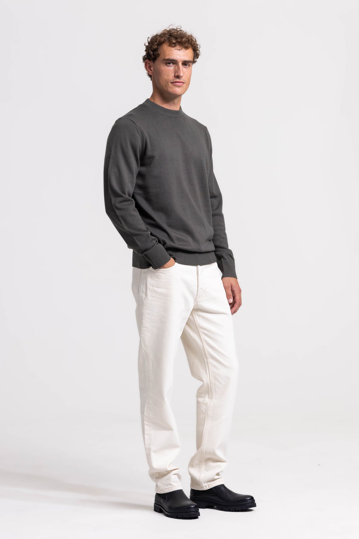 Crewneck - Olive Green