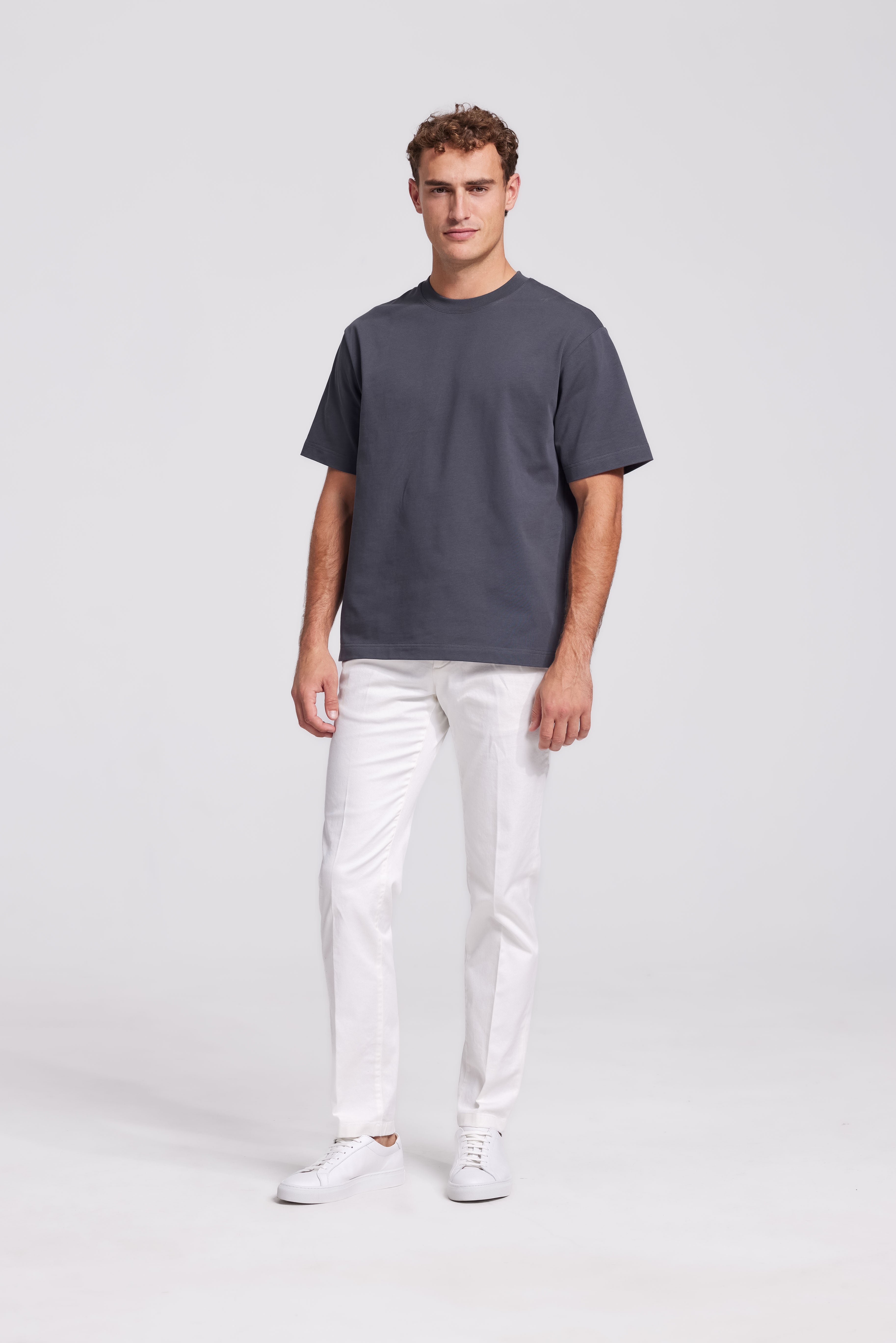 Heavyweight T-shirt Donkergrijs