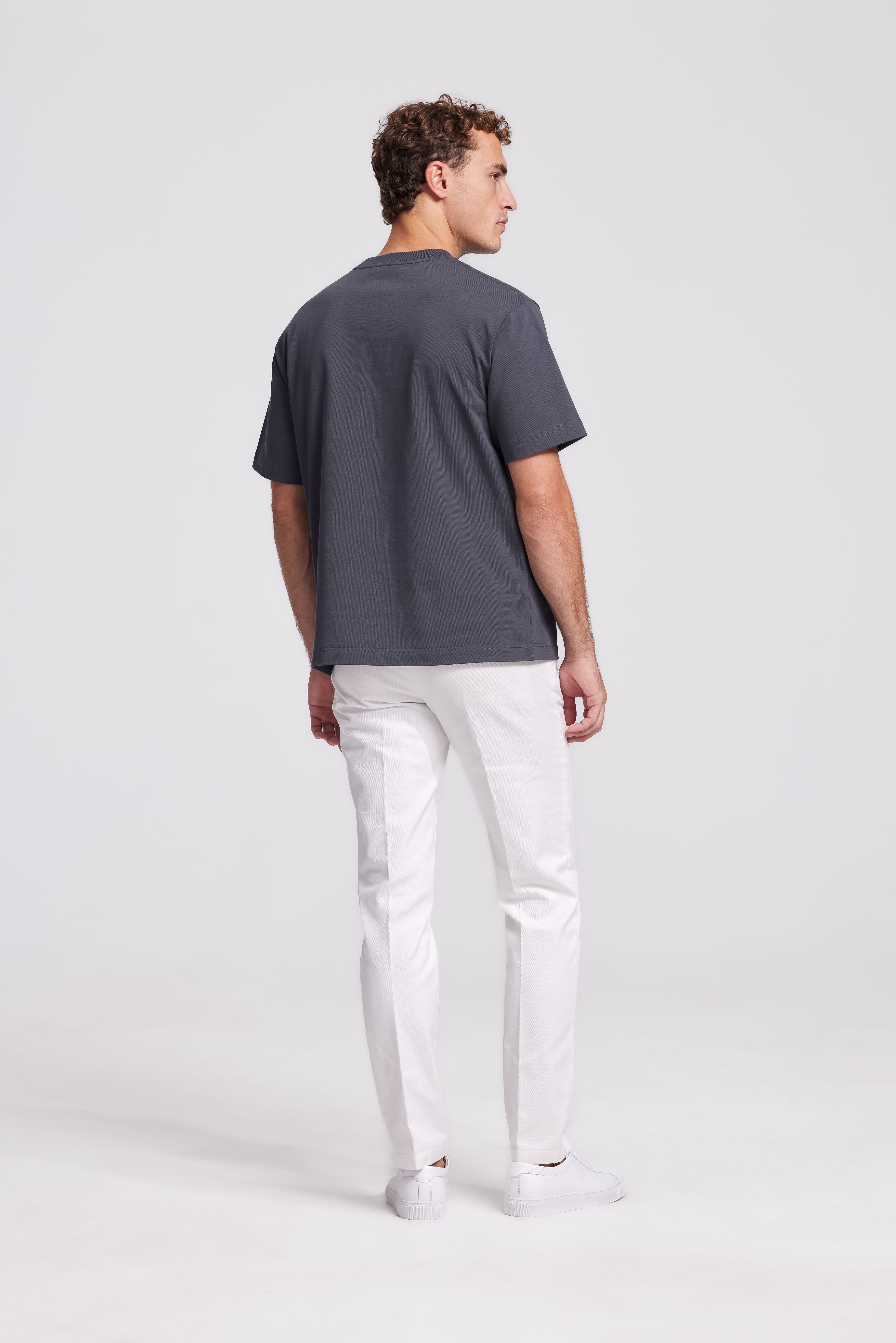 Heavyweight T-shirt Donkergrijs