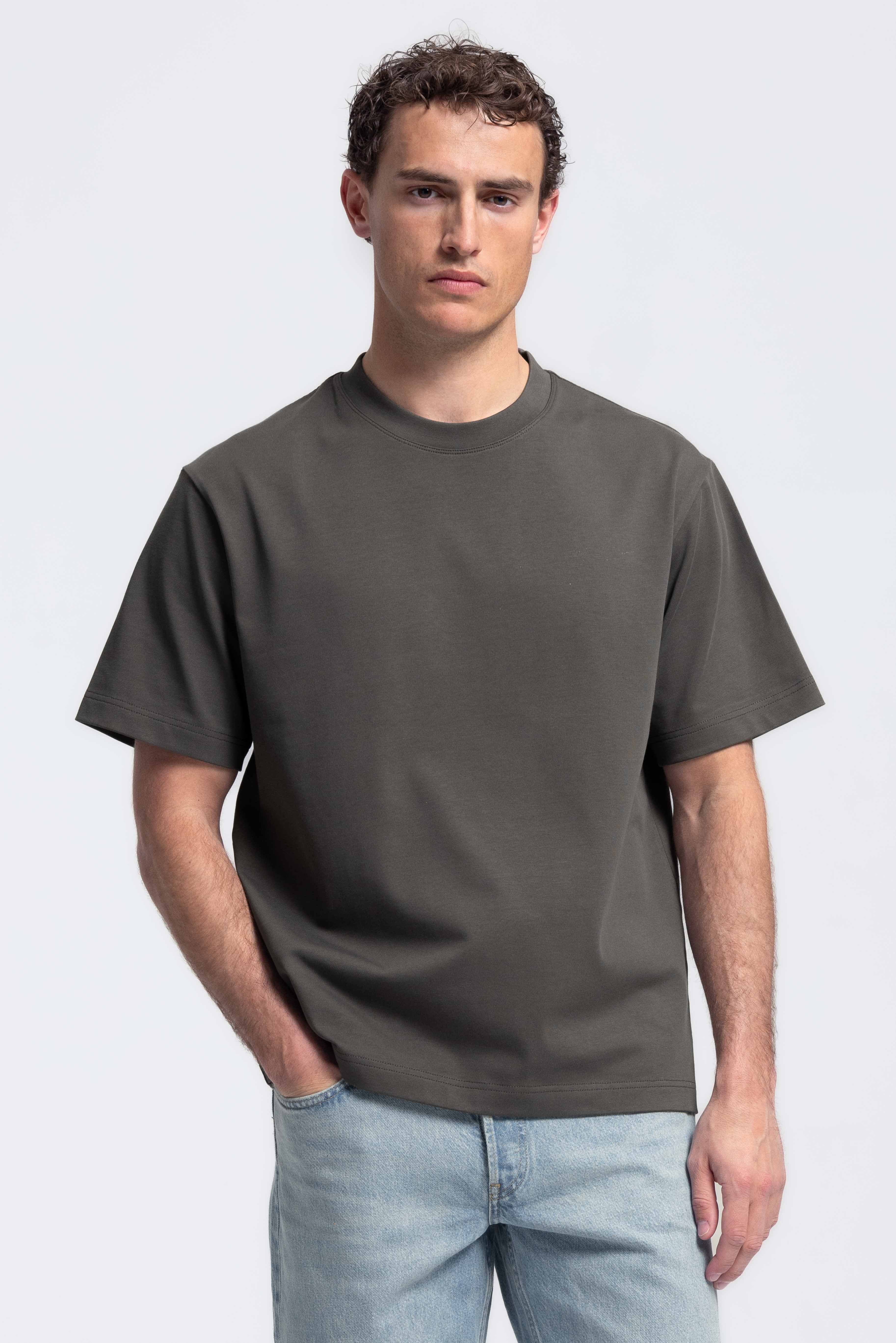 Heavyweight T-Shirt - Olive Green
