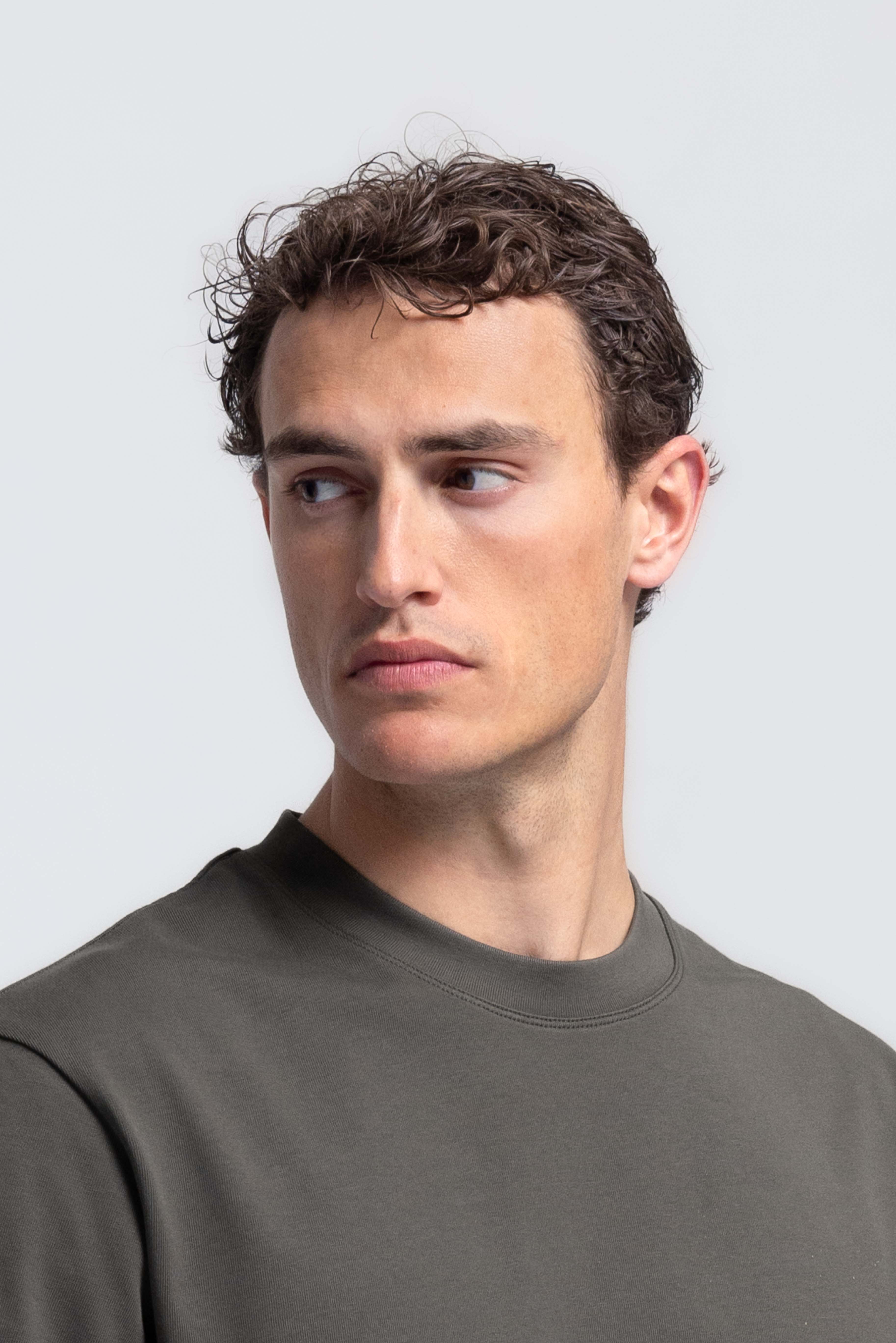 Heavyweight T-Shirt - Olive Green