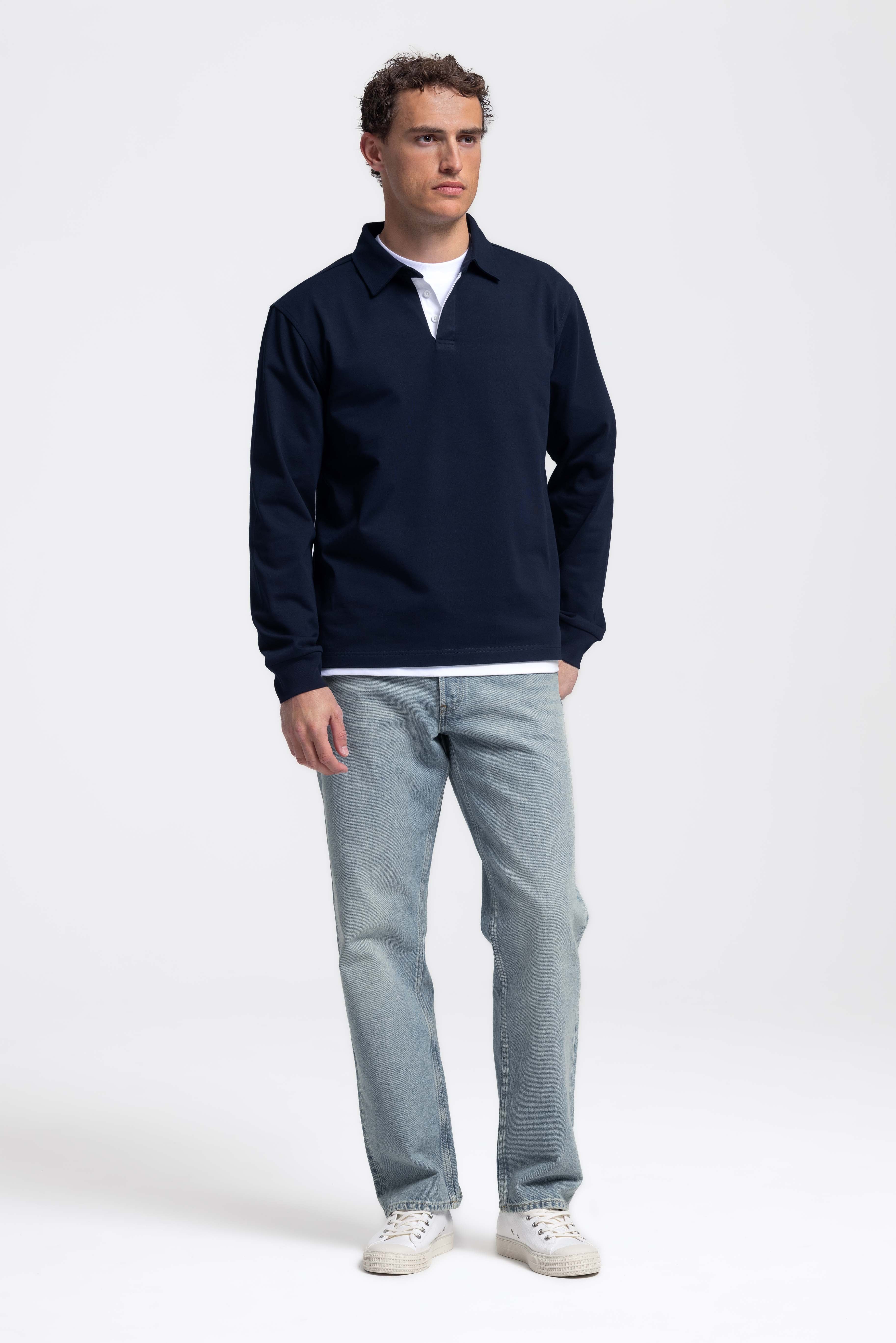 Rugby Polo - Dark Blue
