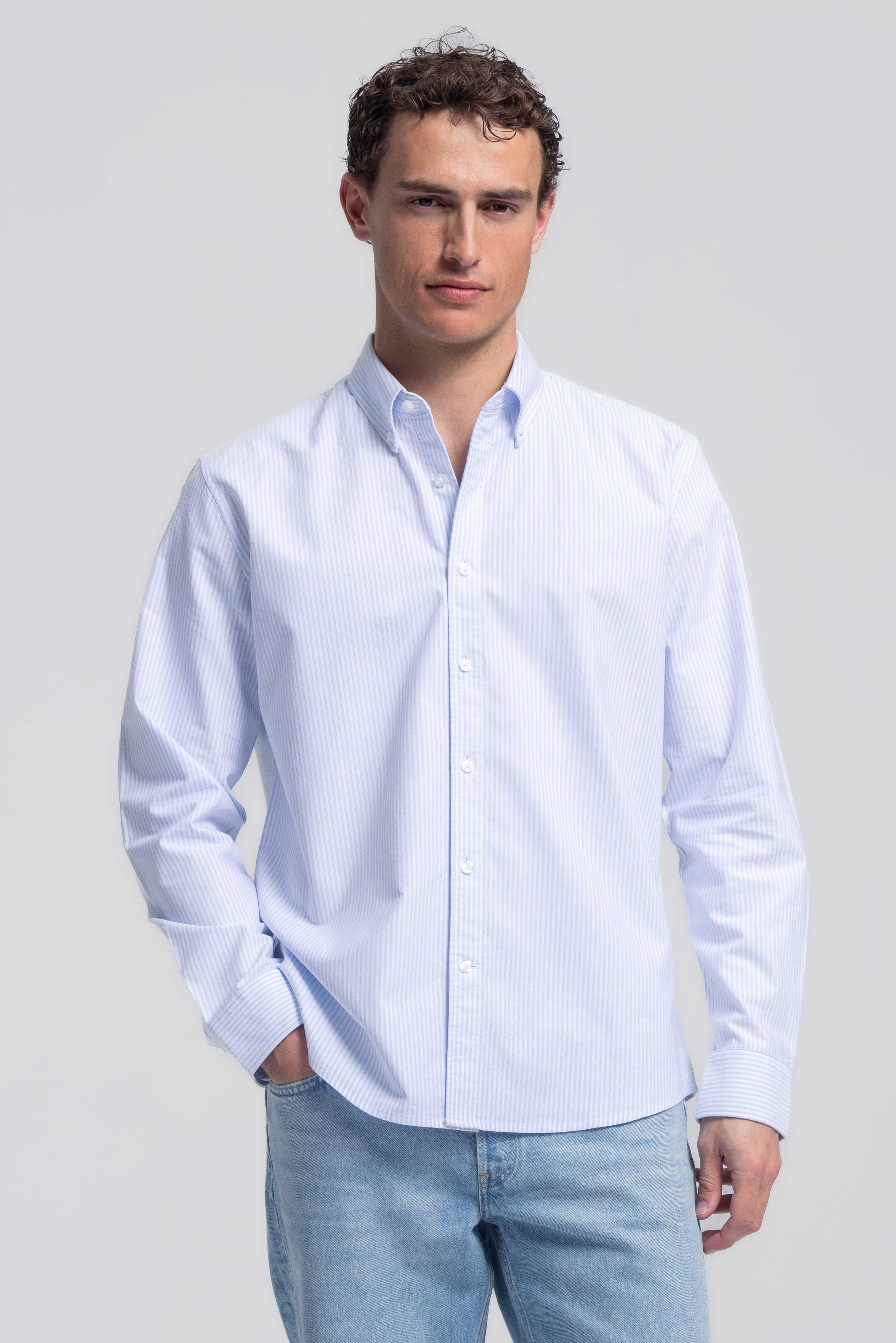 Button-Down Shirt - Striped
