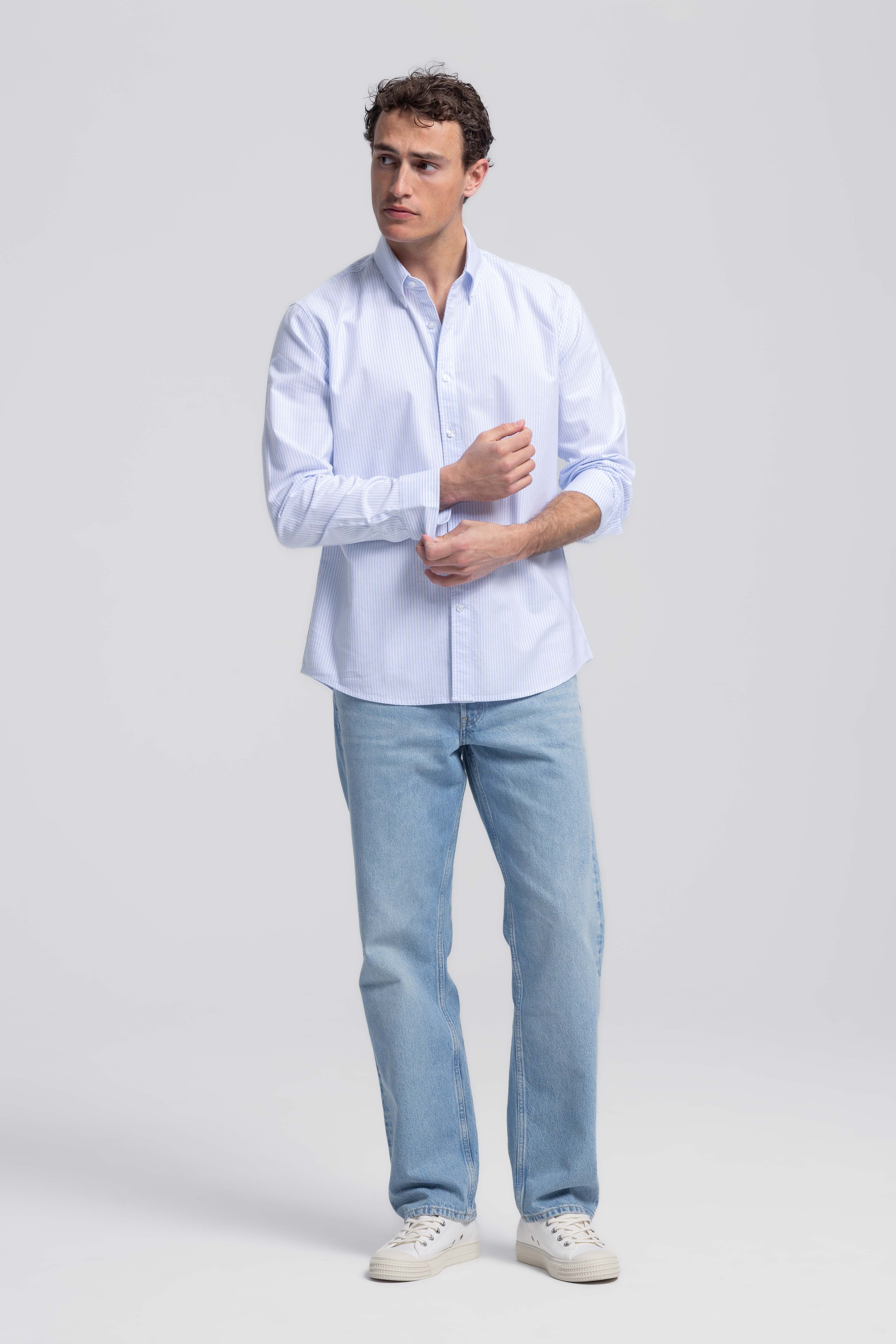 Button-Down Shirt - Striped