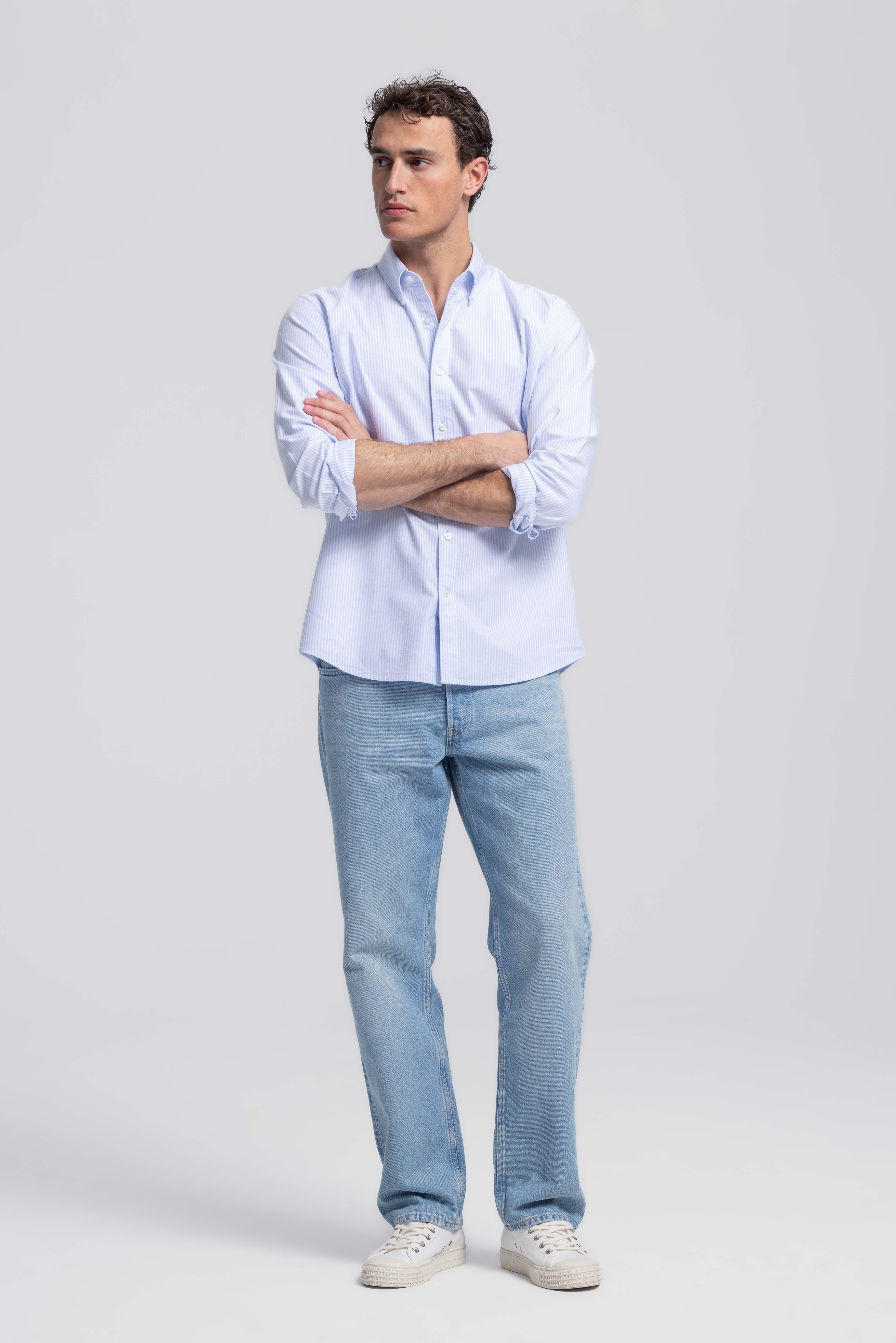 Button-Down Shirt - Striped